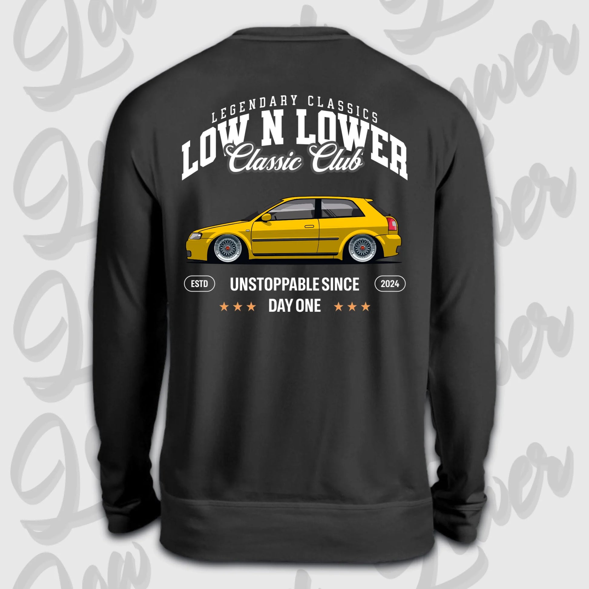 Sweater schwarz back