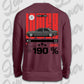 Sweater Burgund back