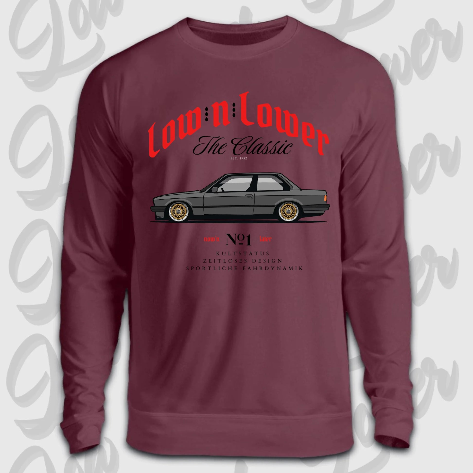 Sweater Burgunds Front