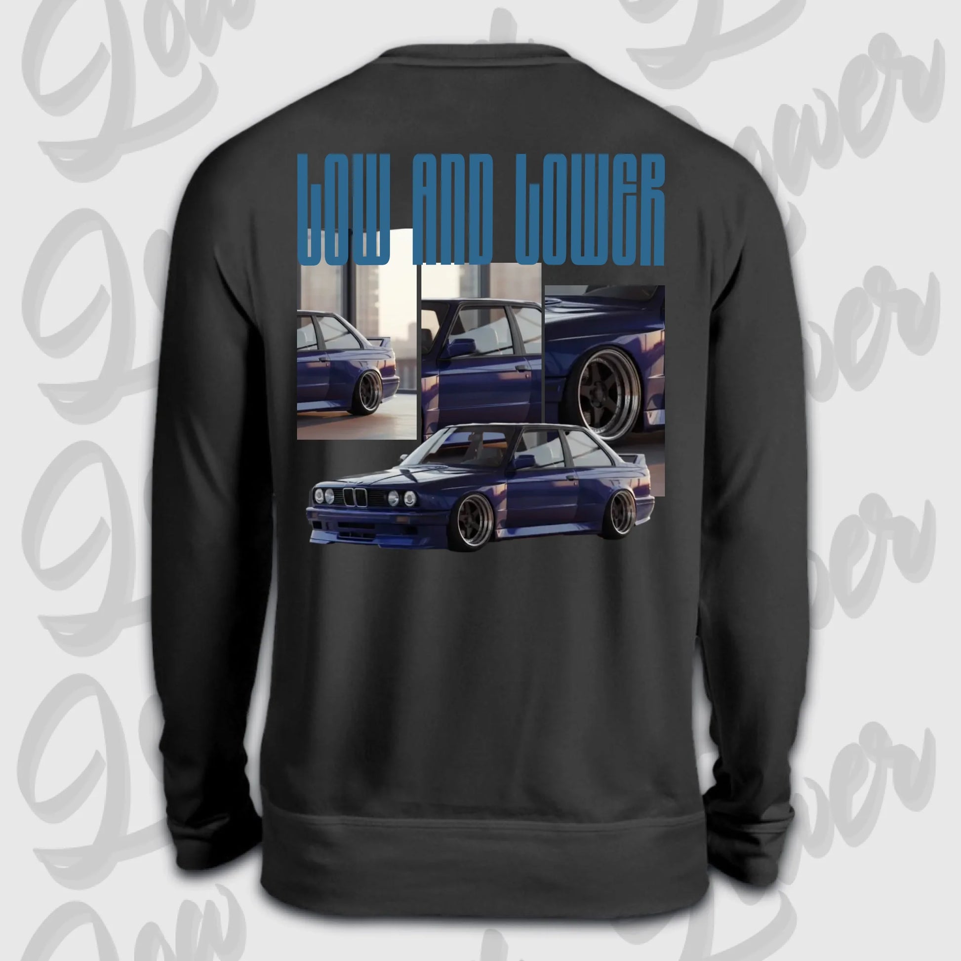 Sweater schwarz back