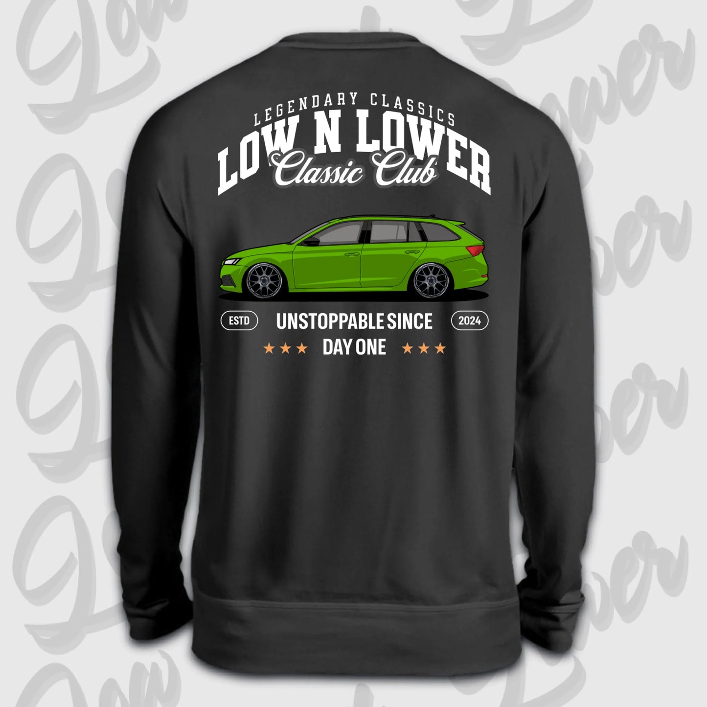 Sweater schwarz back