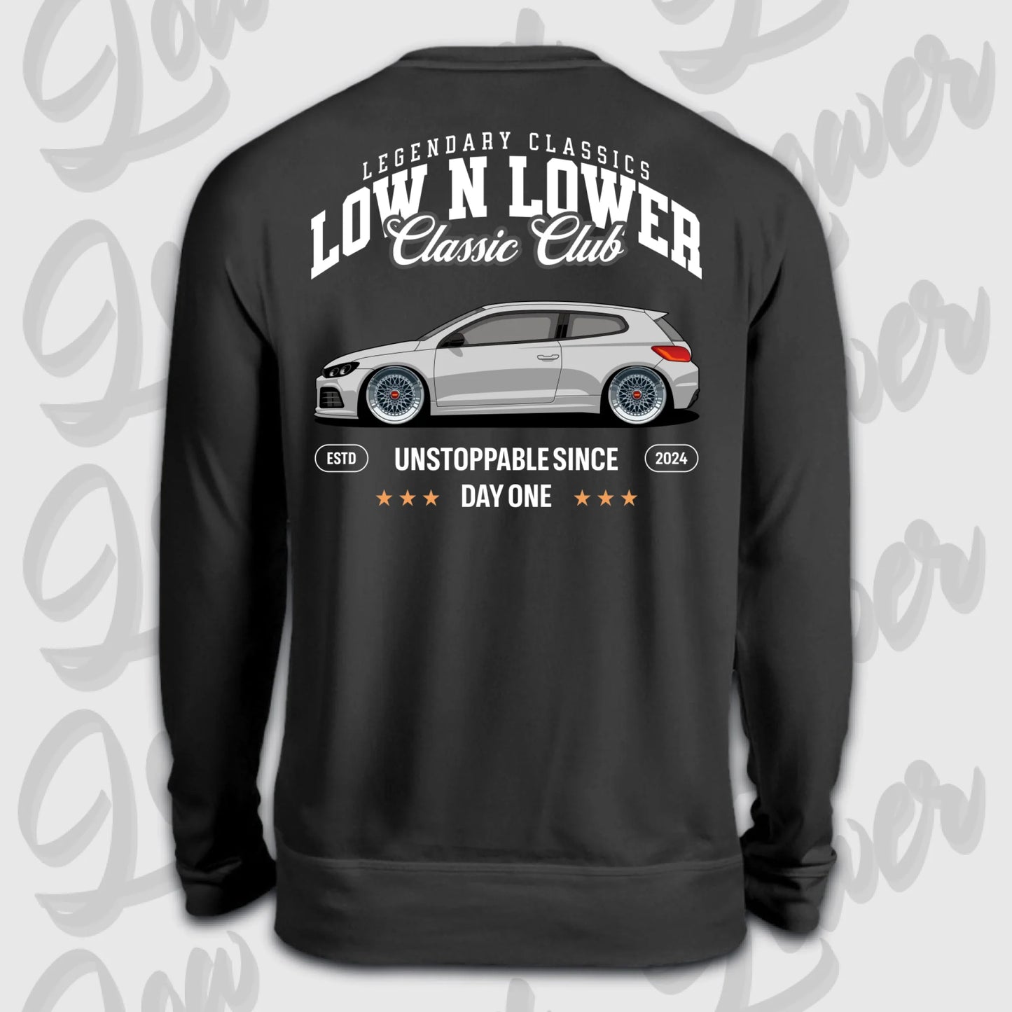 Sweater schwarz back