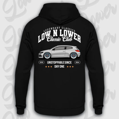 Mockup Stand hoodie teeinblue -      