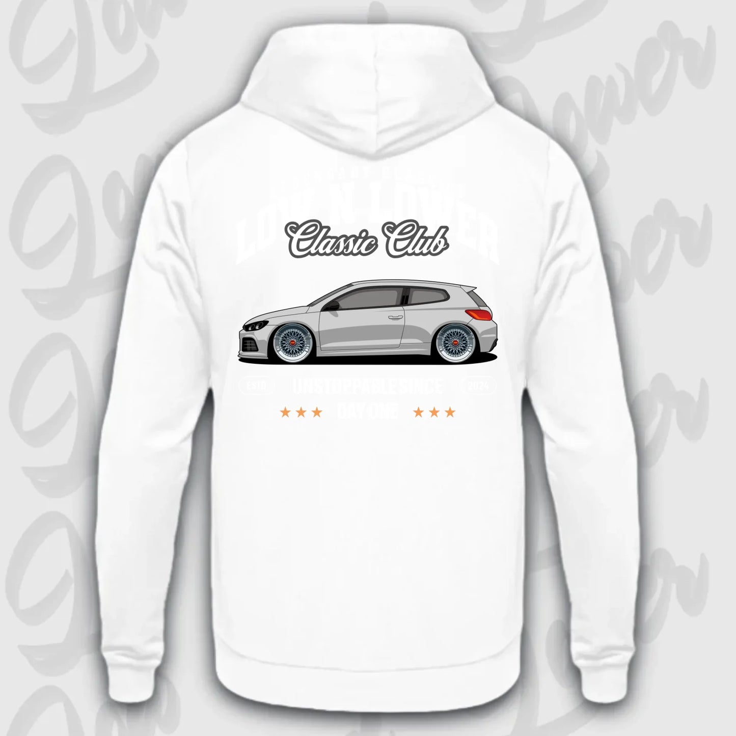 Mockup Stand hoodie teeinblue - Shirt stand 2