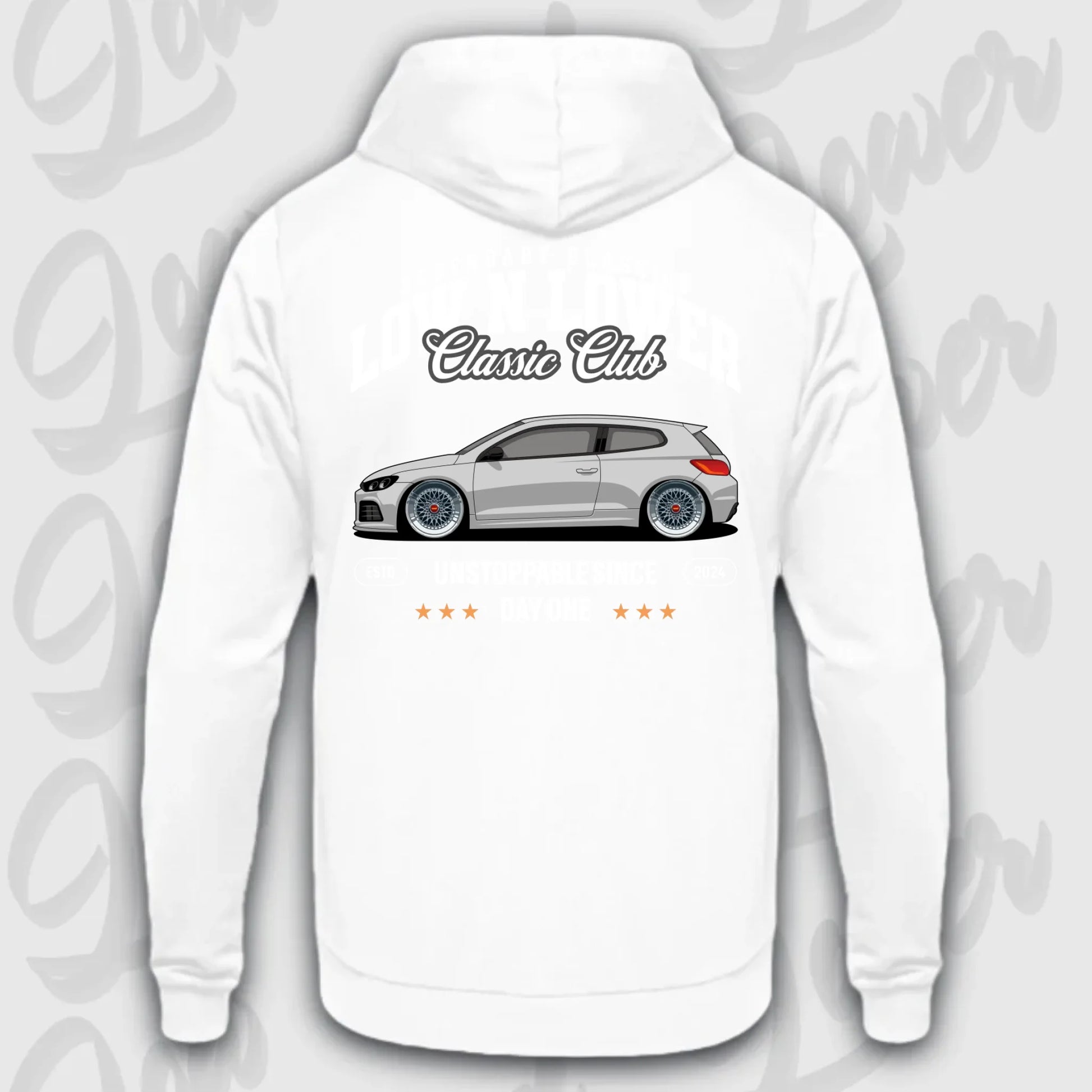 Mockup Stand hoodie teeinblue - Shirt stand 2