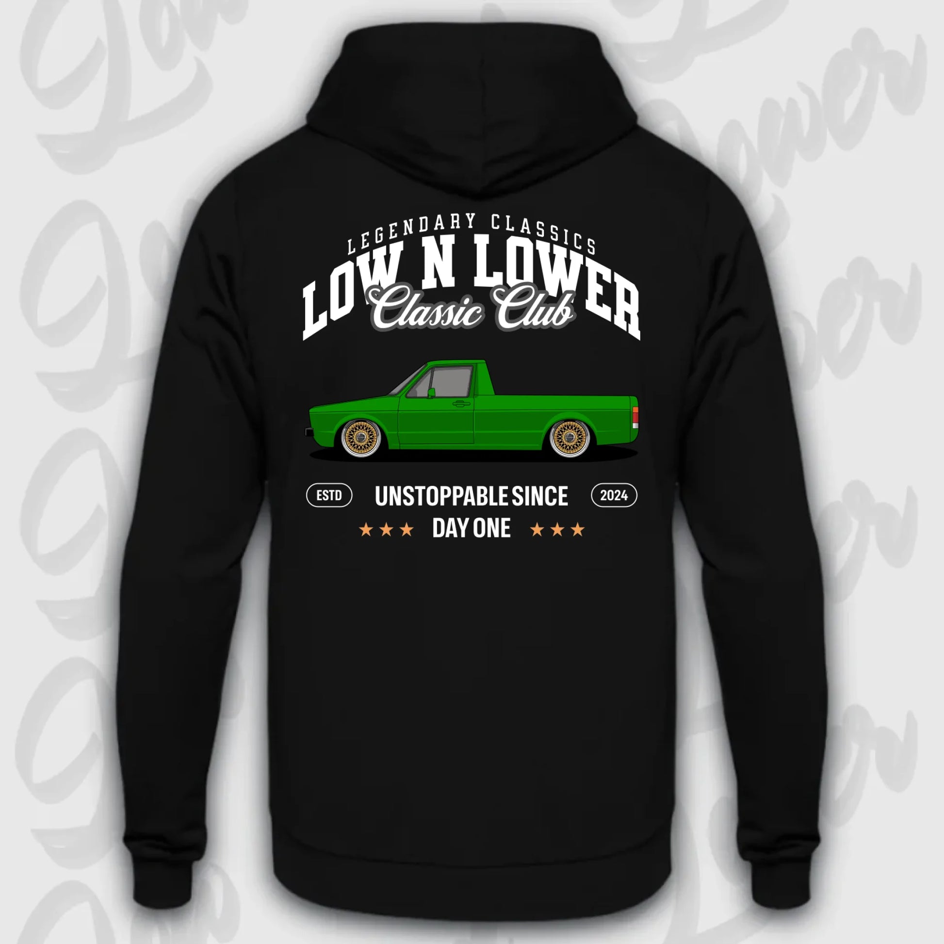 Mockup Stand hoodie teeinblue -      