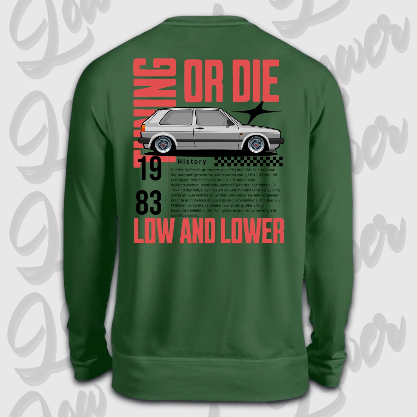 Sweater back grün golf 2