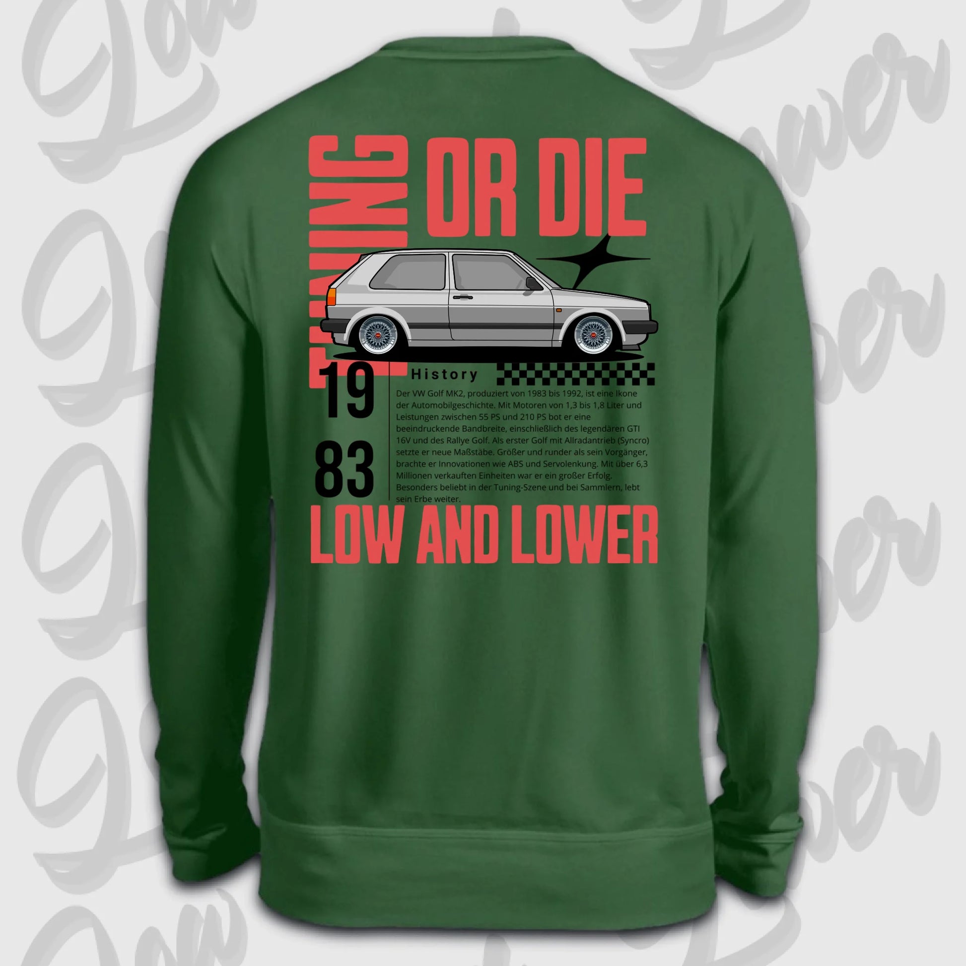 Sweater back grün golf 2