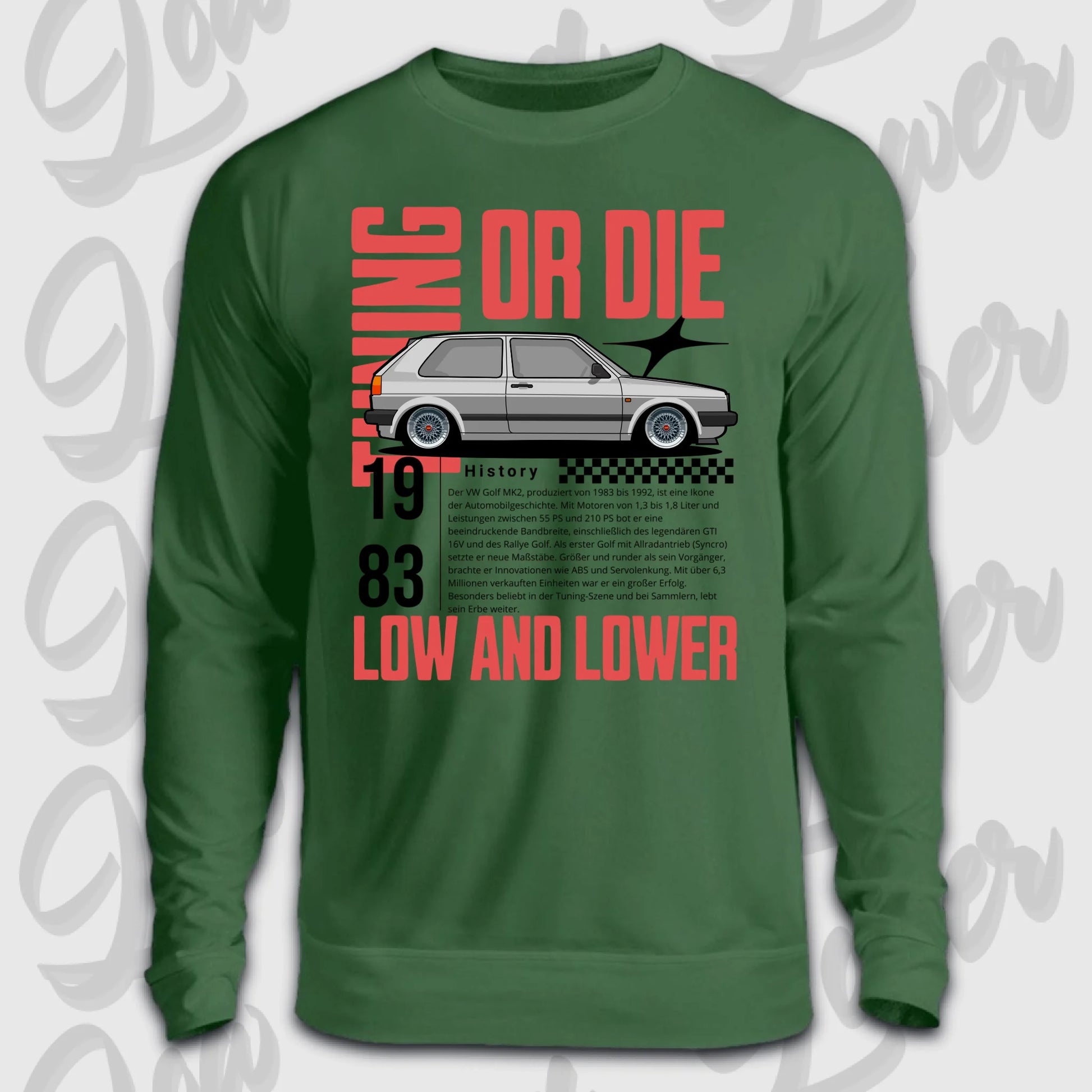 Sweater Front grün golf 2