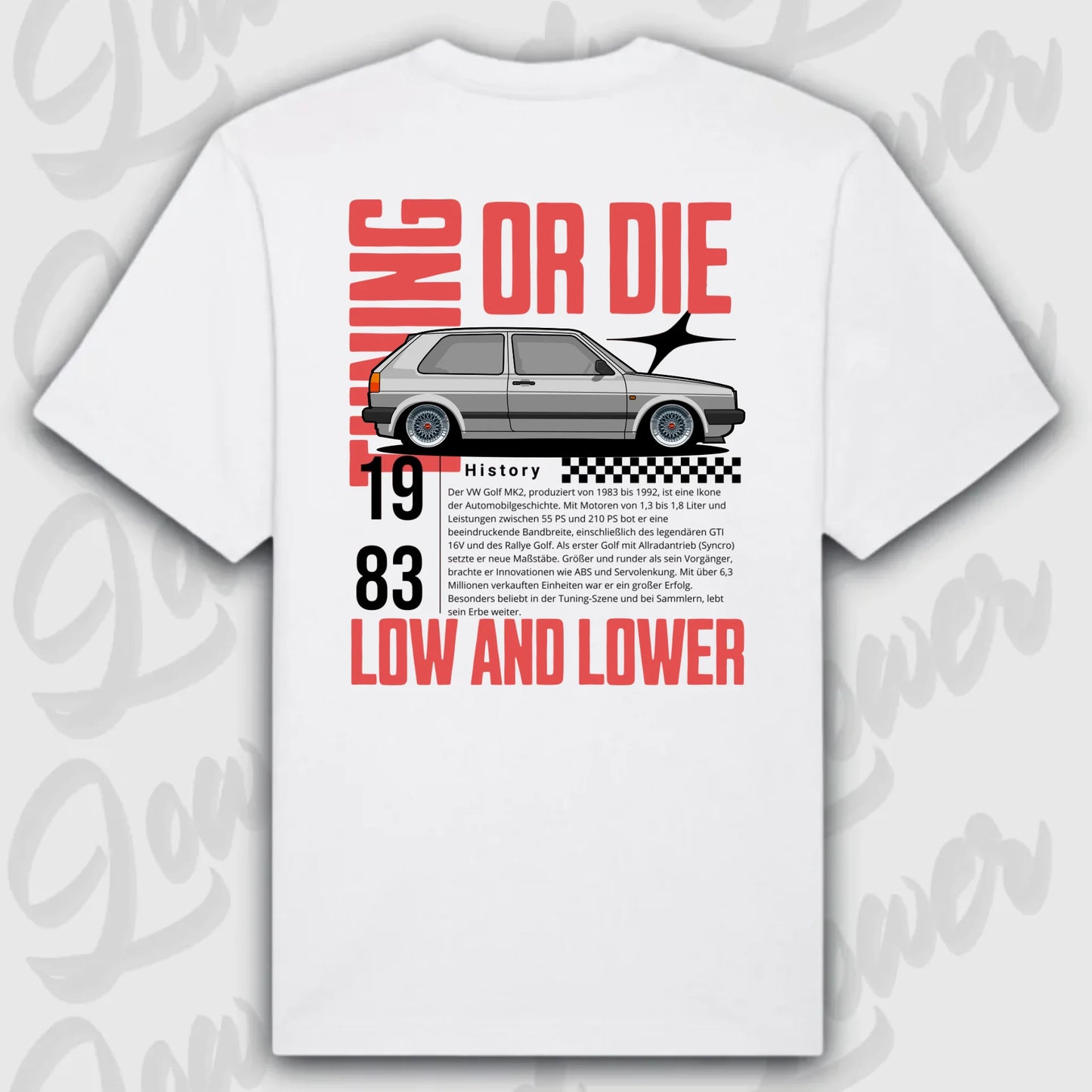 personalisierbarer T-Shirt Golf 2 mit eigenem design