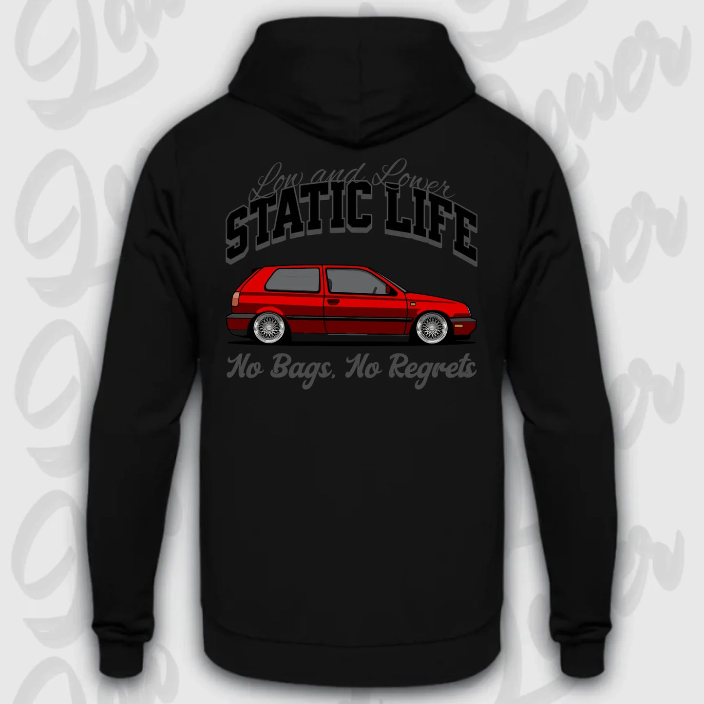 Mockup Stand hoodie teeinblue -      