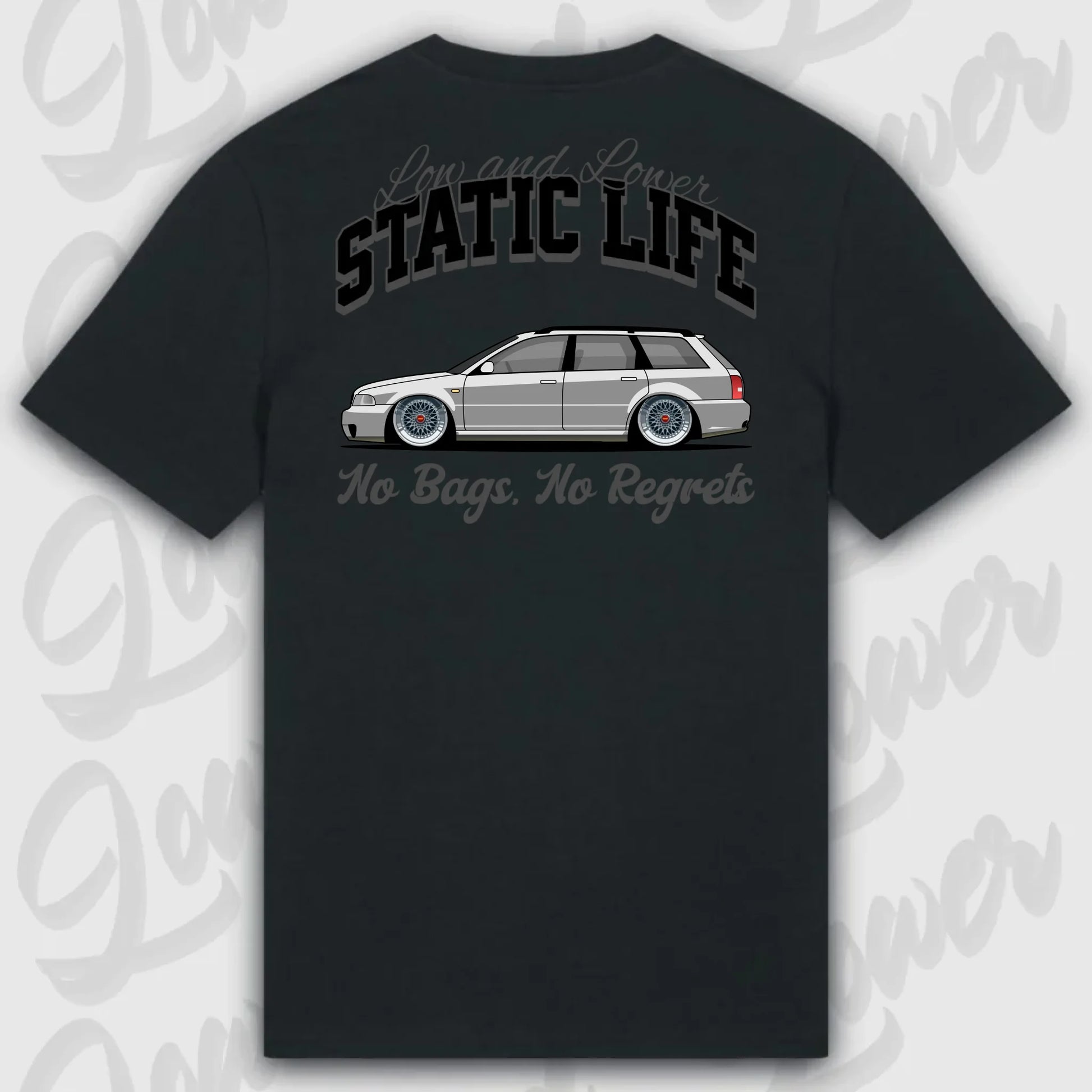 Mockup Stand shirt teeinblue - shirt Over 1