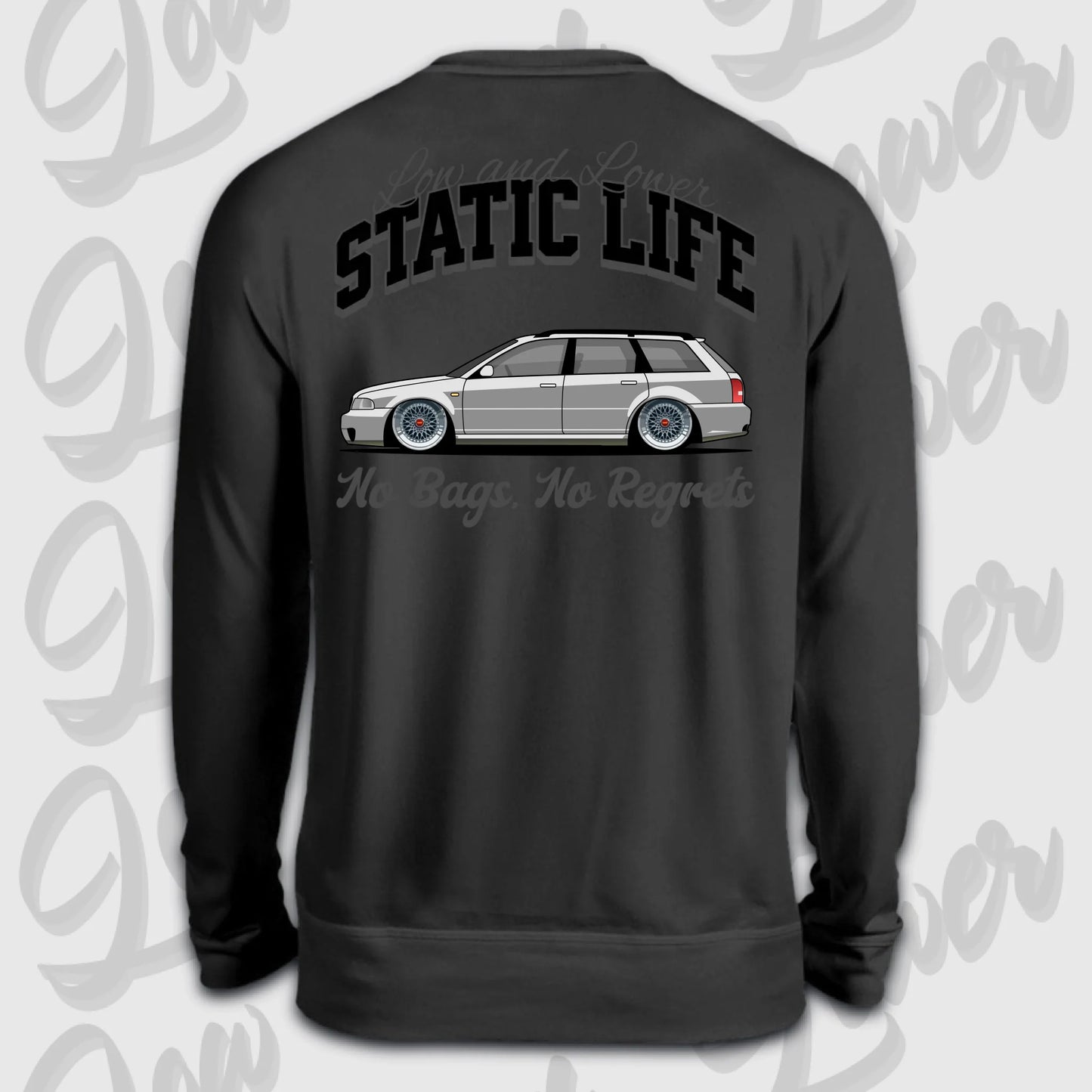 Sweater schwarz back