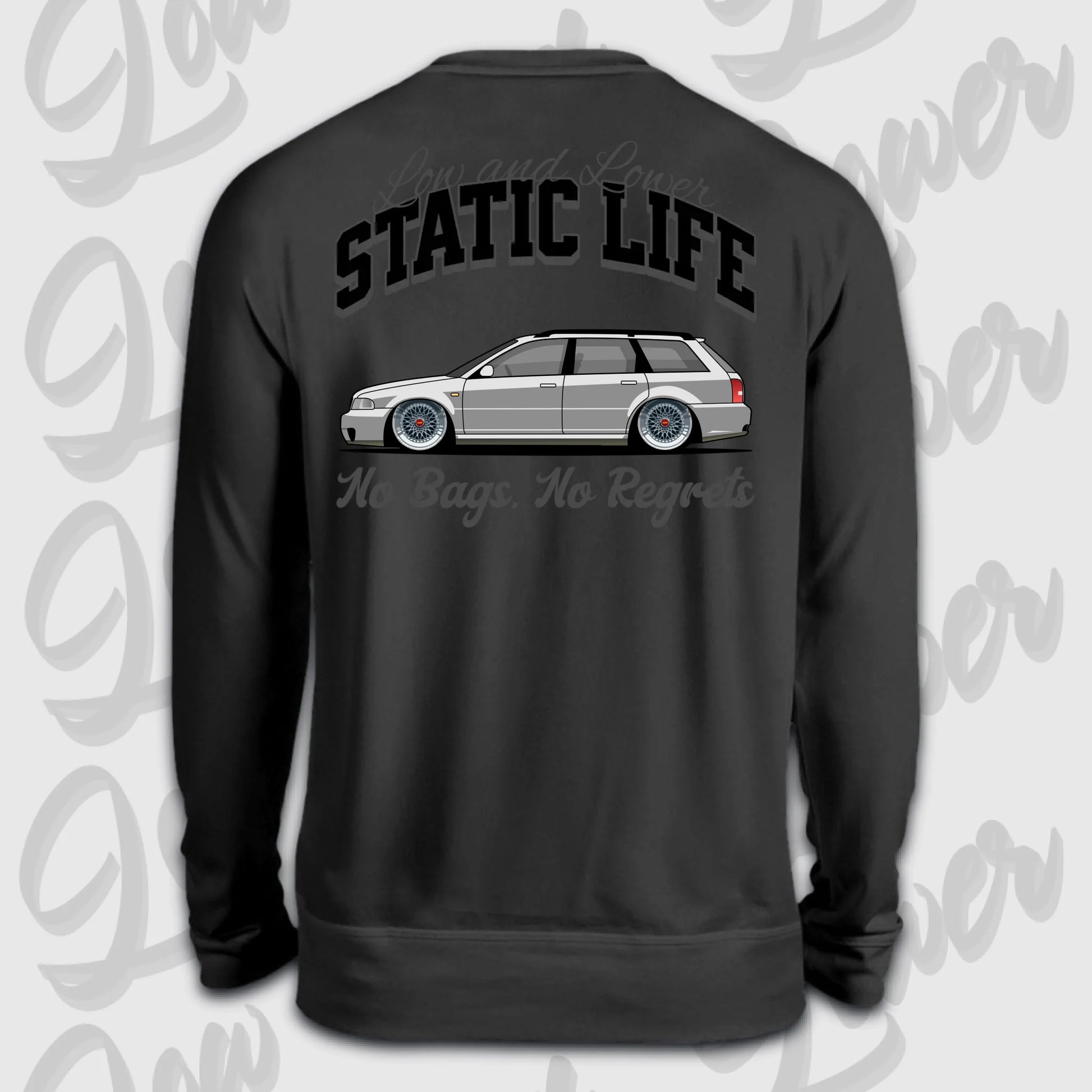 Sweater schwarz back