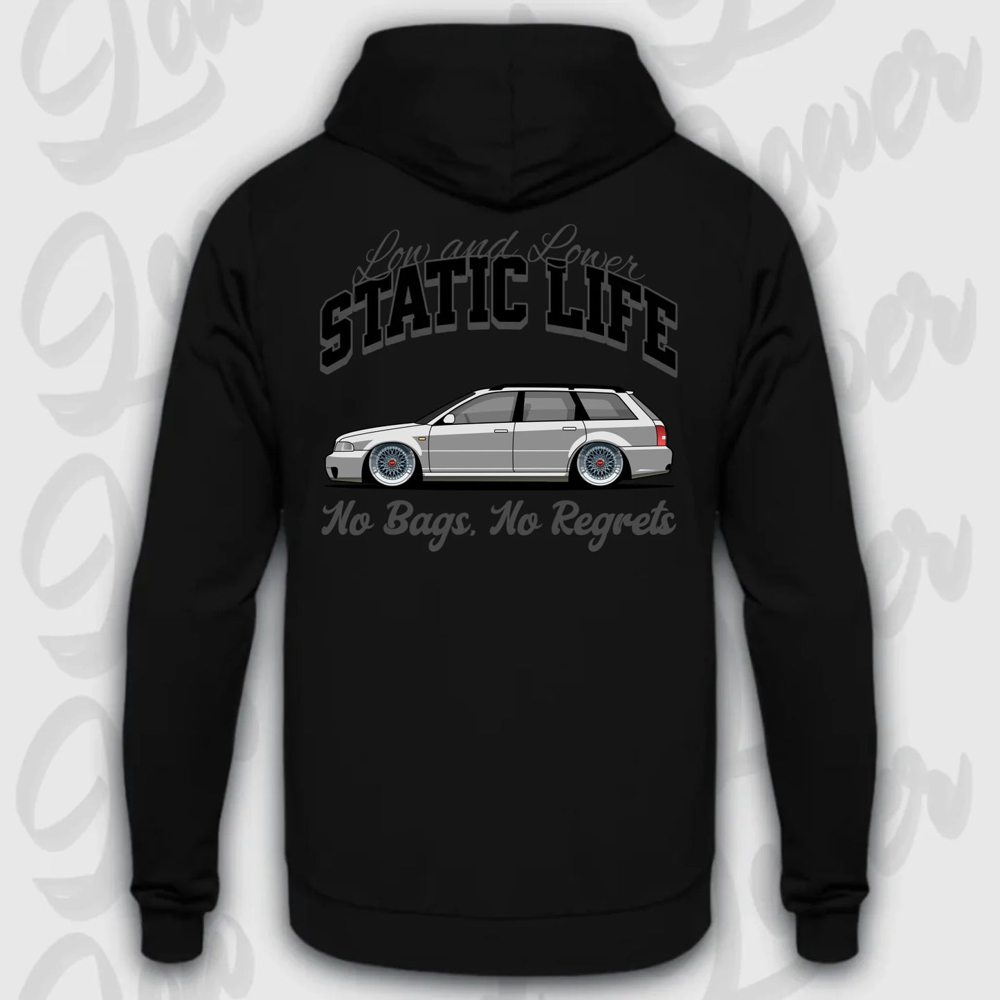 Mockup Stand hoodie teeinblue -      