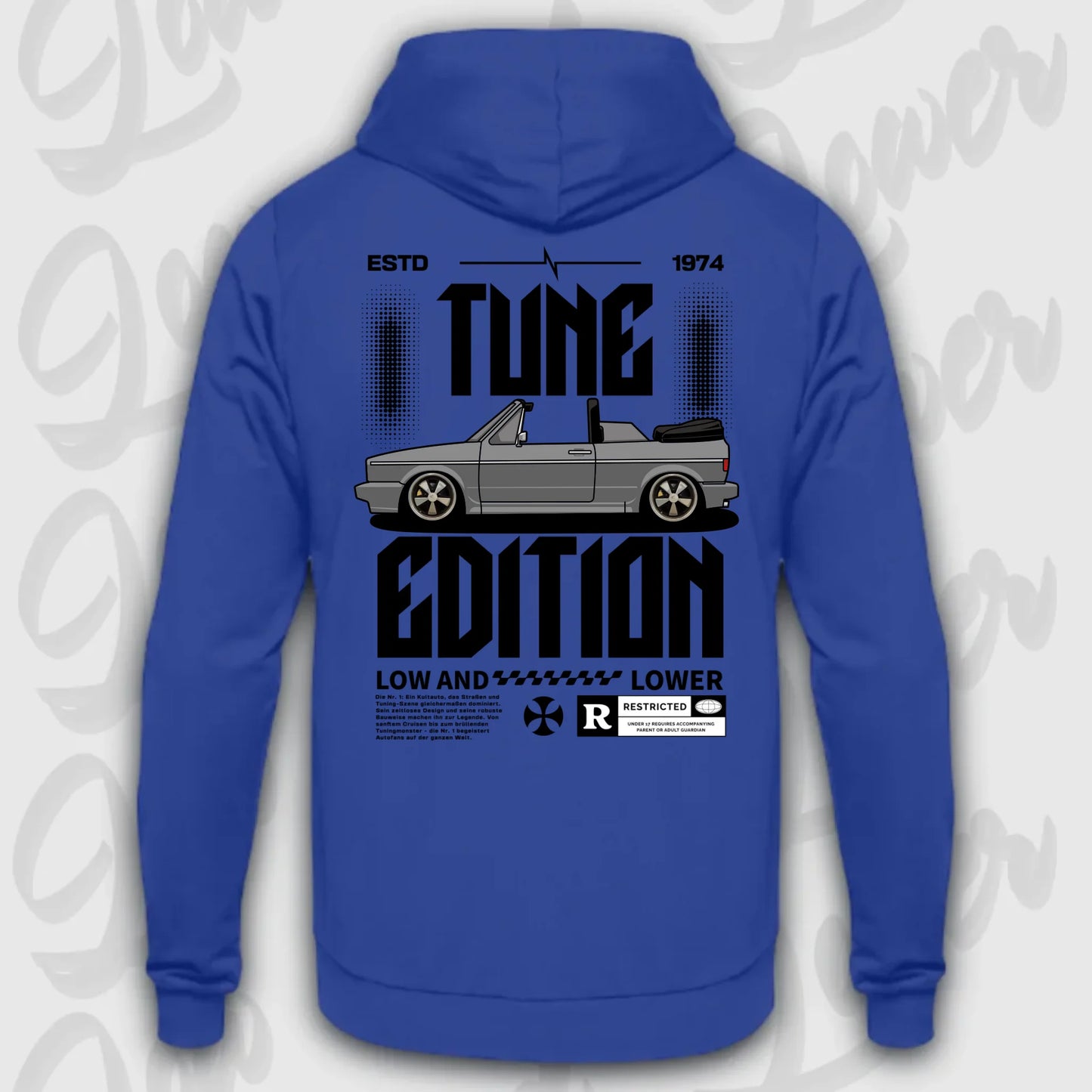 Mockup Stand hoodie teeinblue - shirt 5