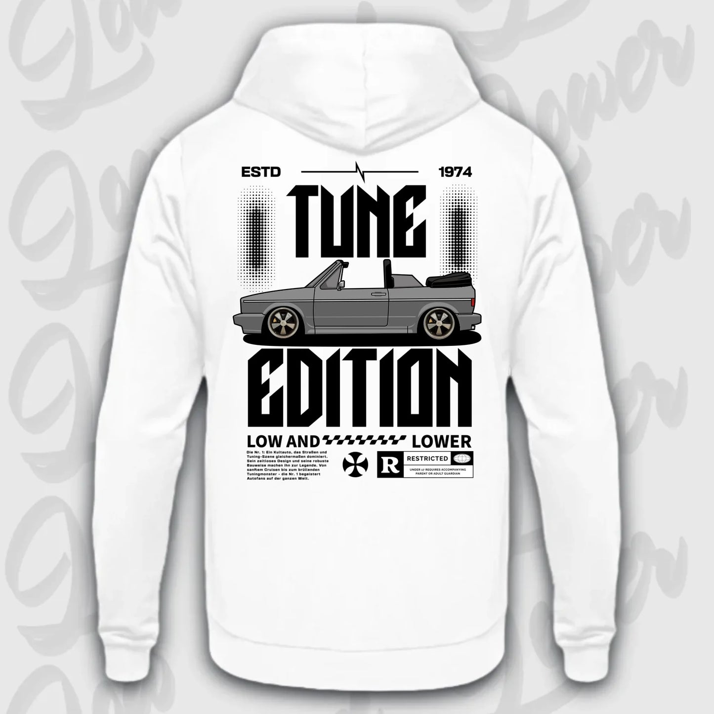 Mockup Stand hoodie teeinblue - Shirt stand 2