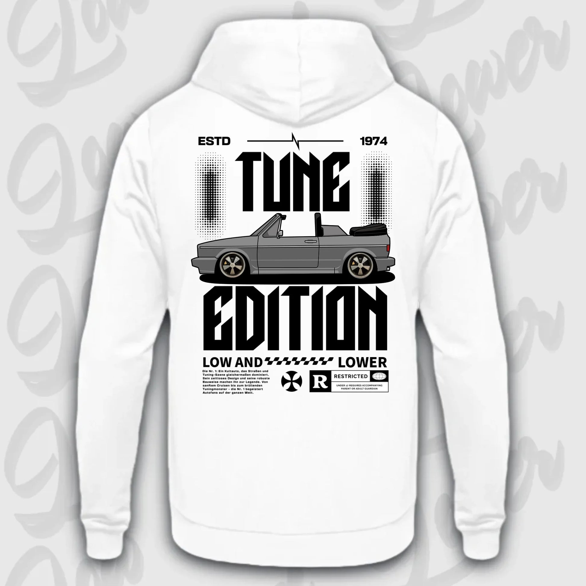 Mockup Stand hoodie teeinblue - Shirt stand 2