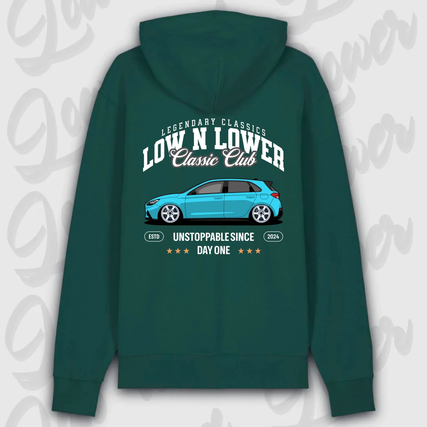 Mockup Premium Hoodie teeinblue - Shirt 4