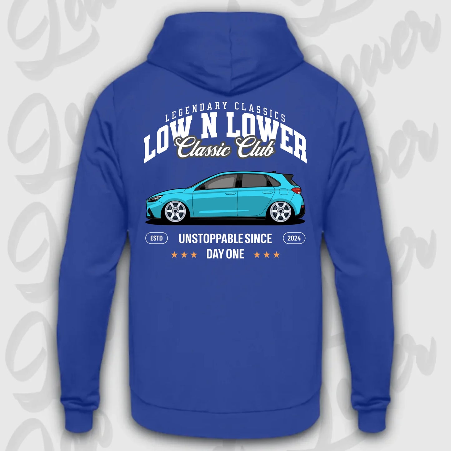 Mockup Stand hoodie teeinblue - shirt 5