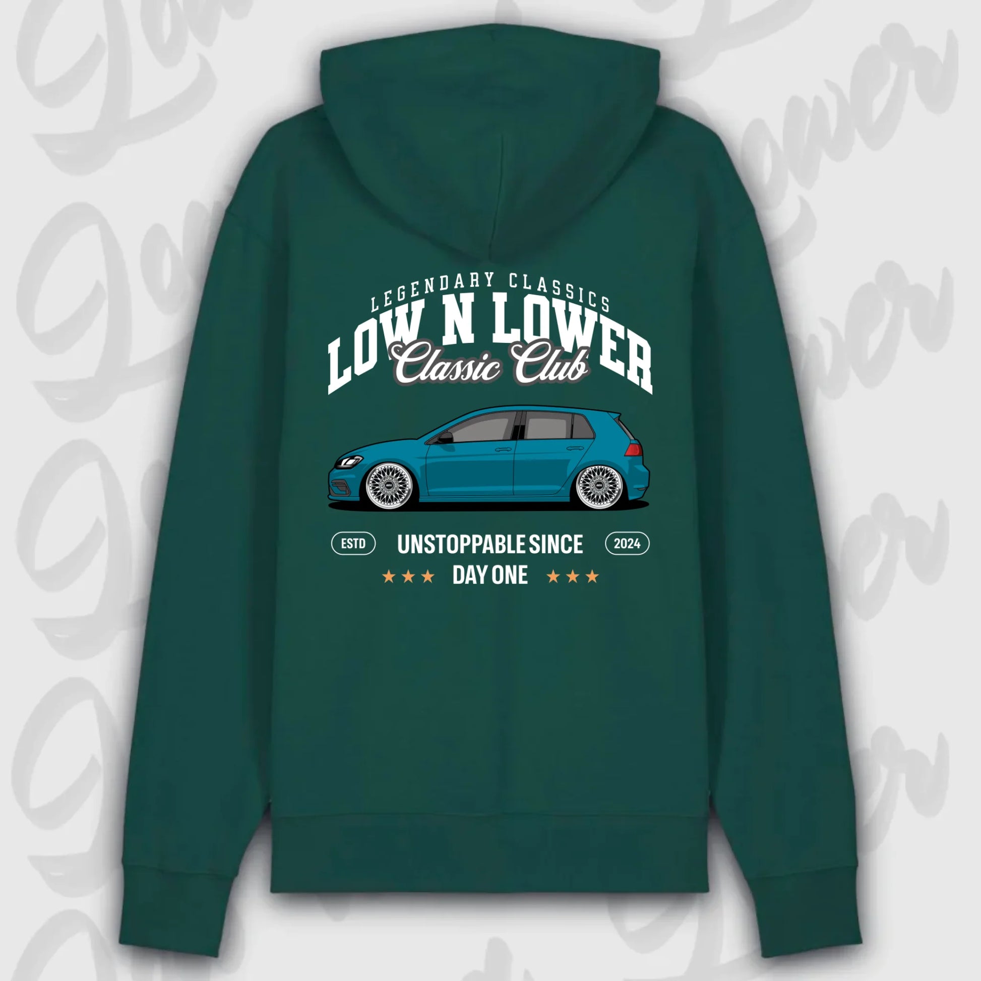 Mockup Premium Hoodie teeinblue - Shirt 4