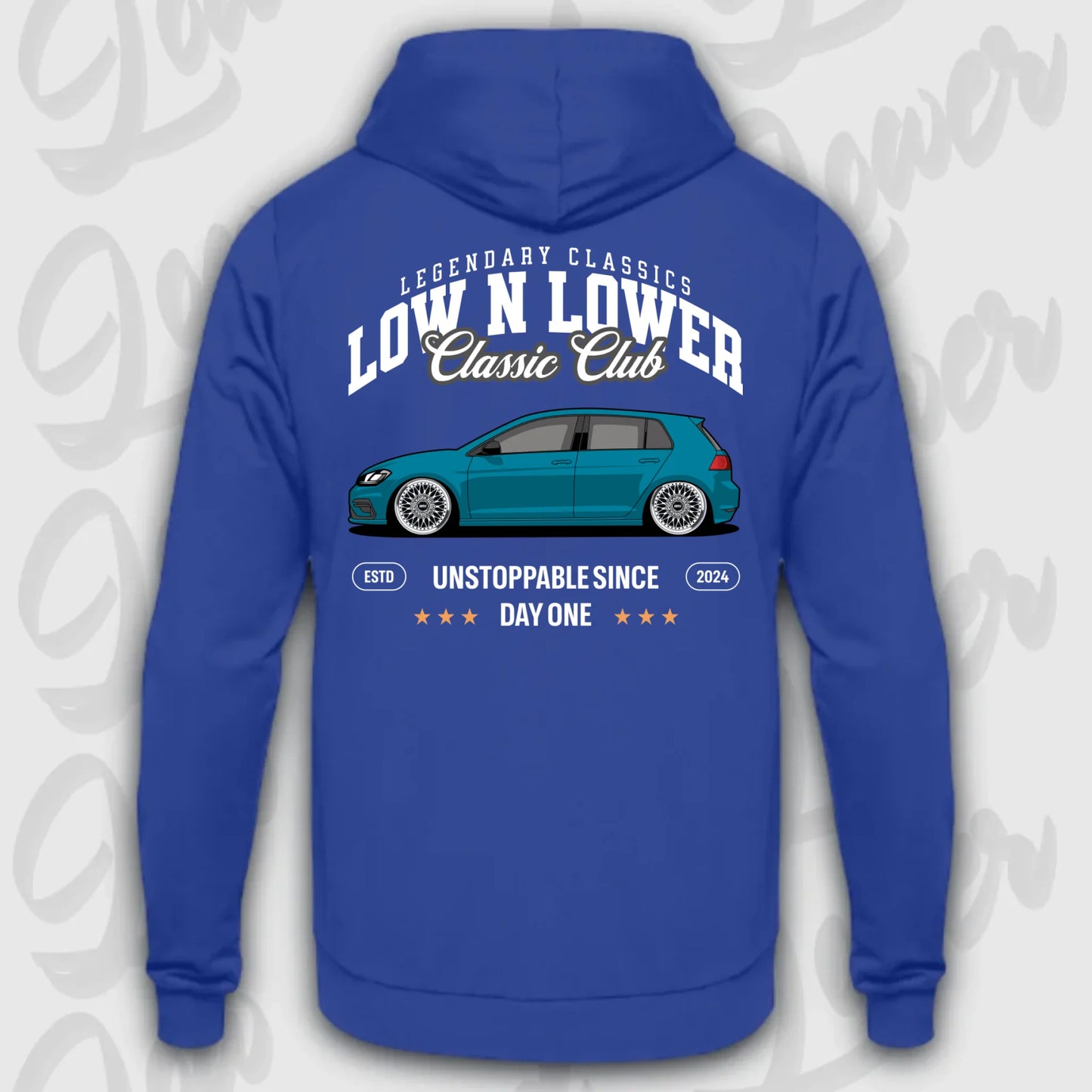 Mockup Stand hoodie teeinblue - shirt 5