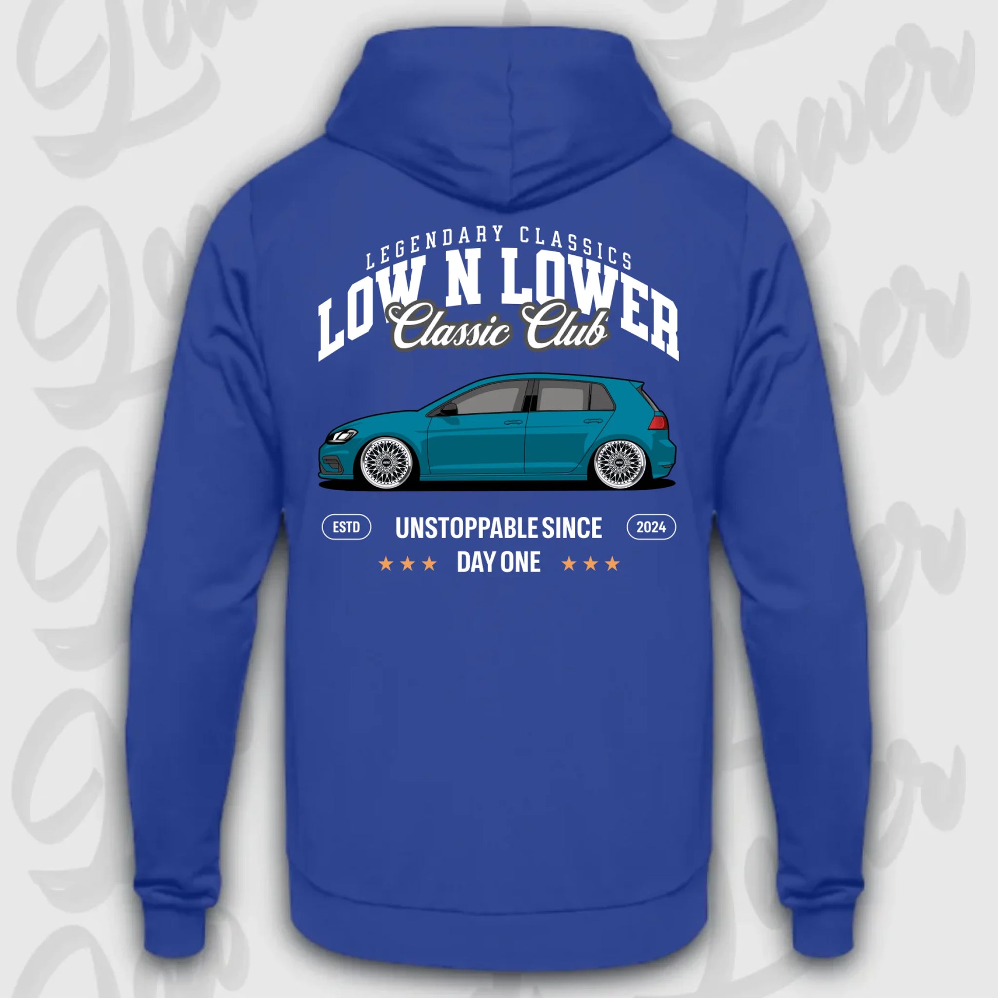 Mockup Stand hoodie teeinblue - shirt 5
