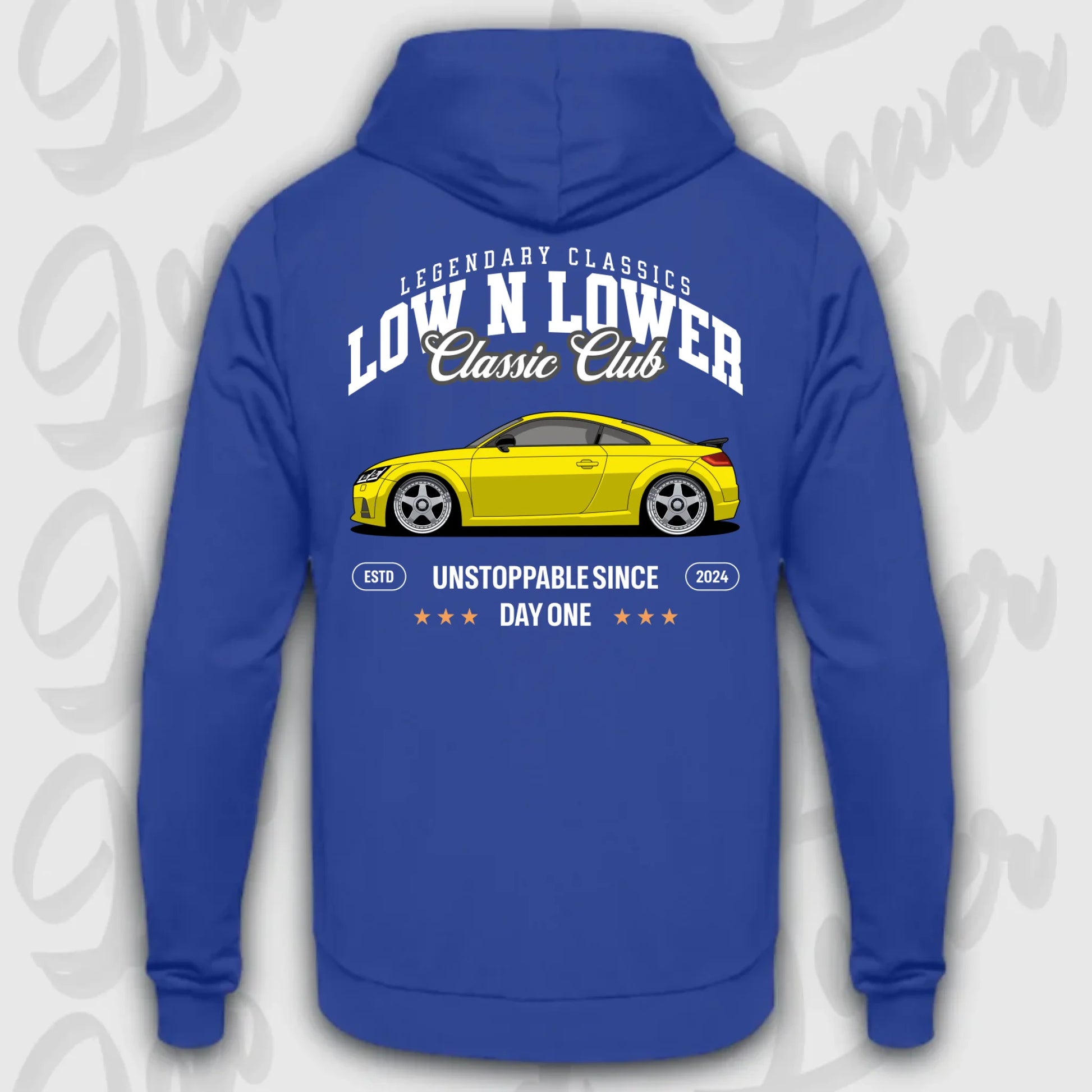 Mockup Stand hoodie teeinblue - shirt 5