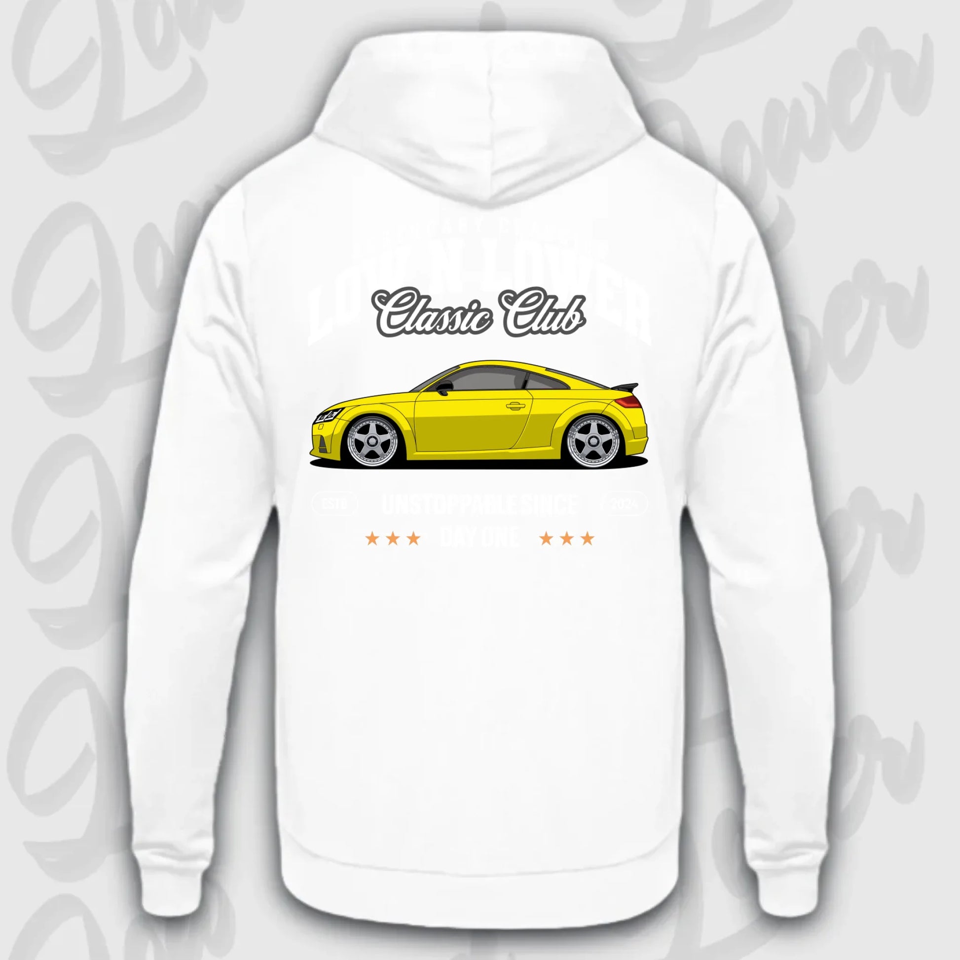 Mockup Stand hoodie teeinblue - Shirt stand 2