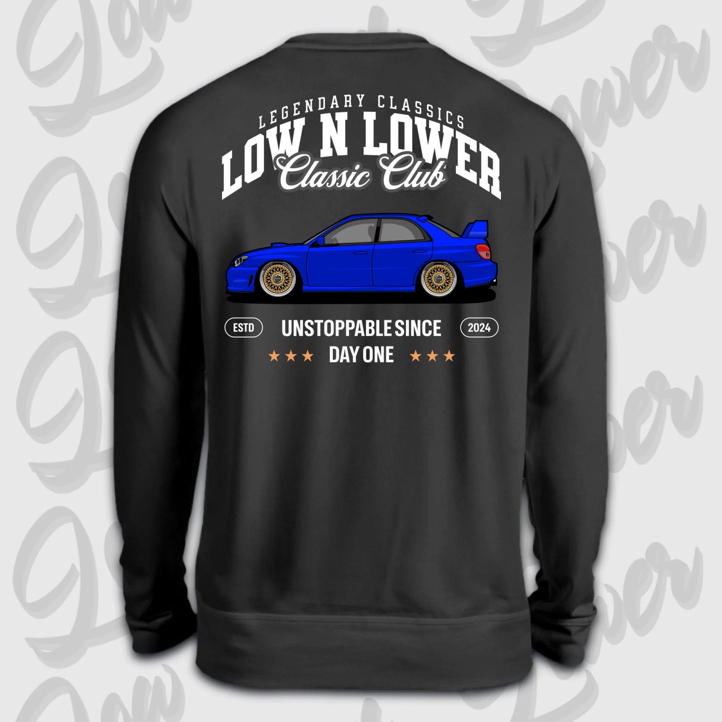 Sweater schwarz back