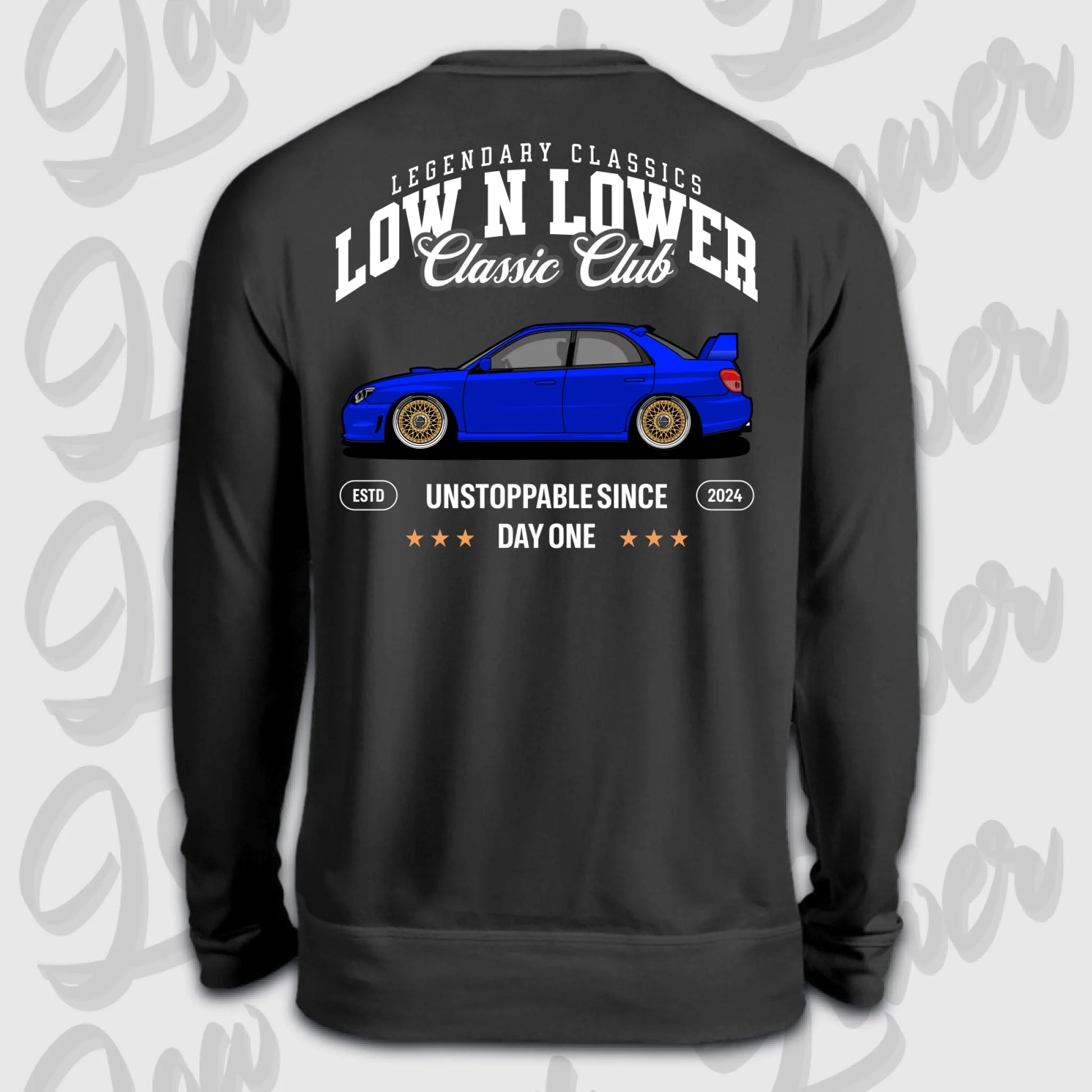 Sweater schwarz back