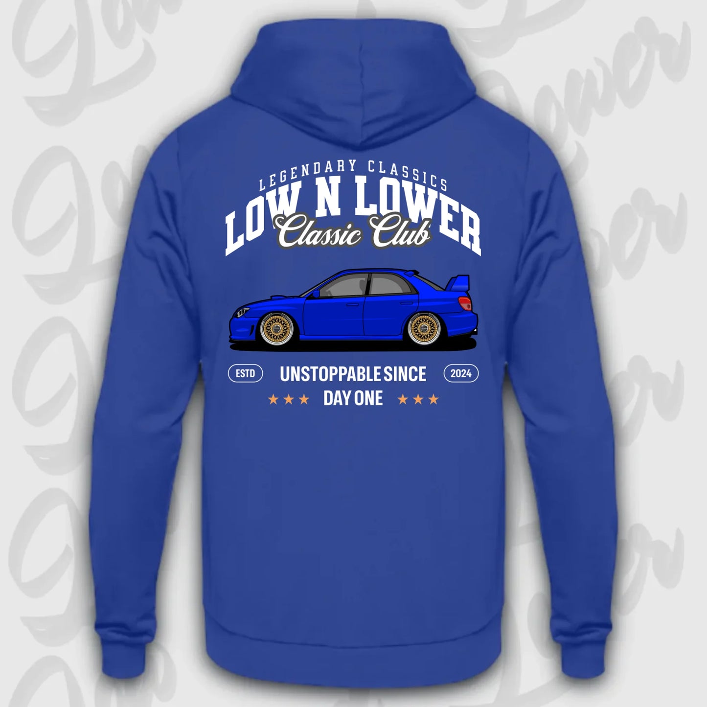 Mockup Stand hoodie teeinblue - shirt 5