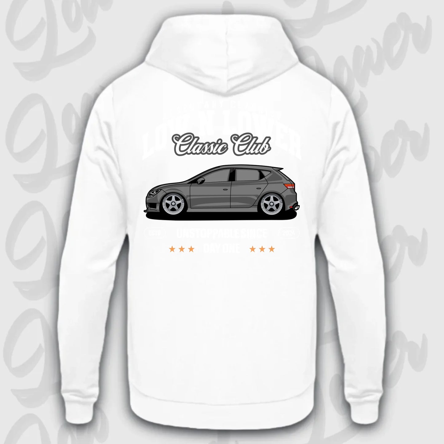 Mockup Stand hoodie teeinblue - Shirt stand 2