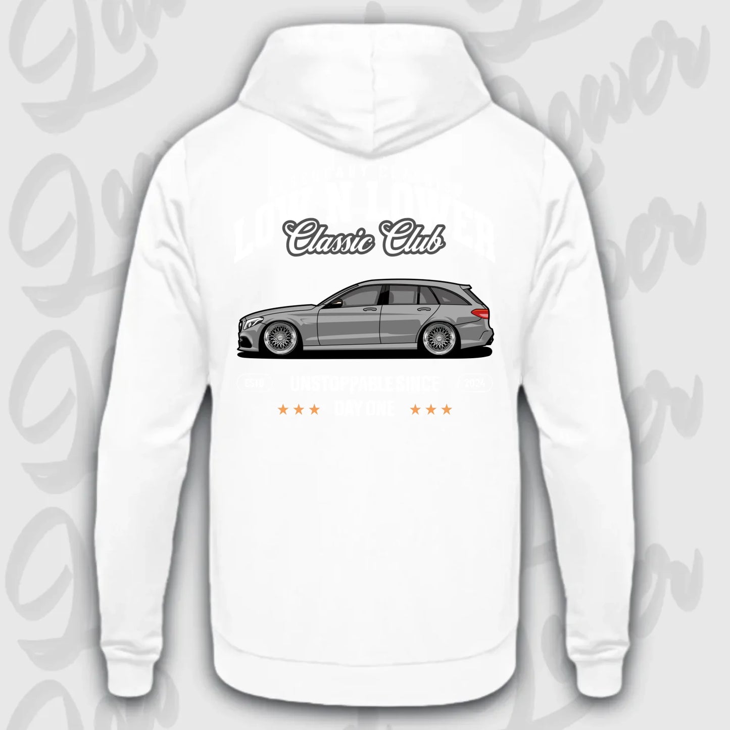 Mockup Stand hoodie teeinblue - Shirt stand 2