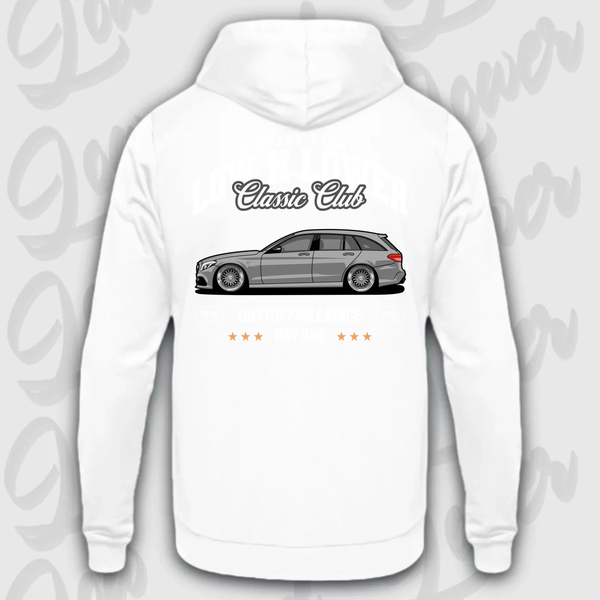 Mockup Stand hoodie teeinblue - Shirt stand 2