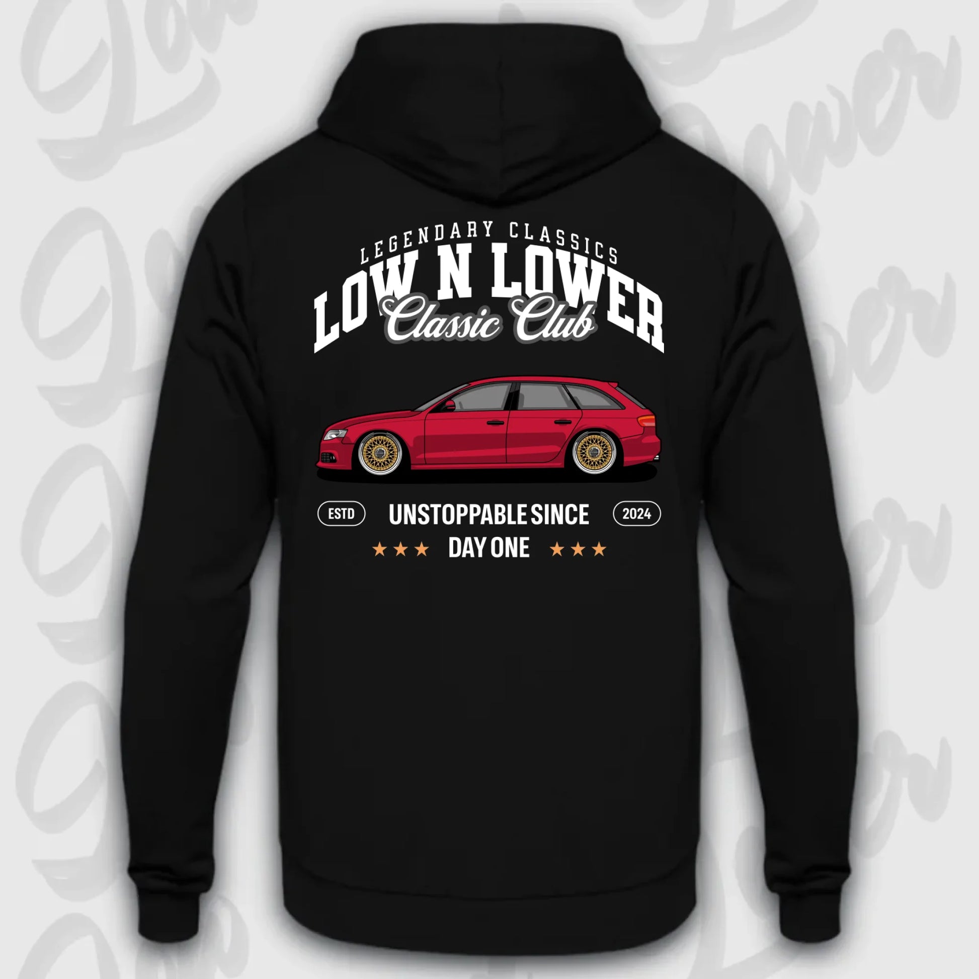 Mockup Stand hoodie teeinblue -      