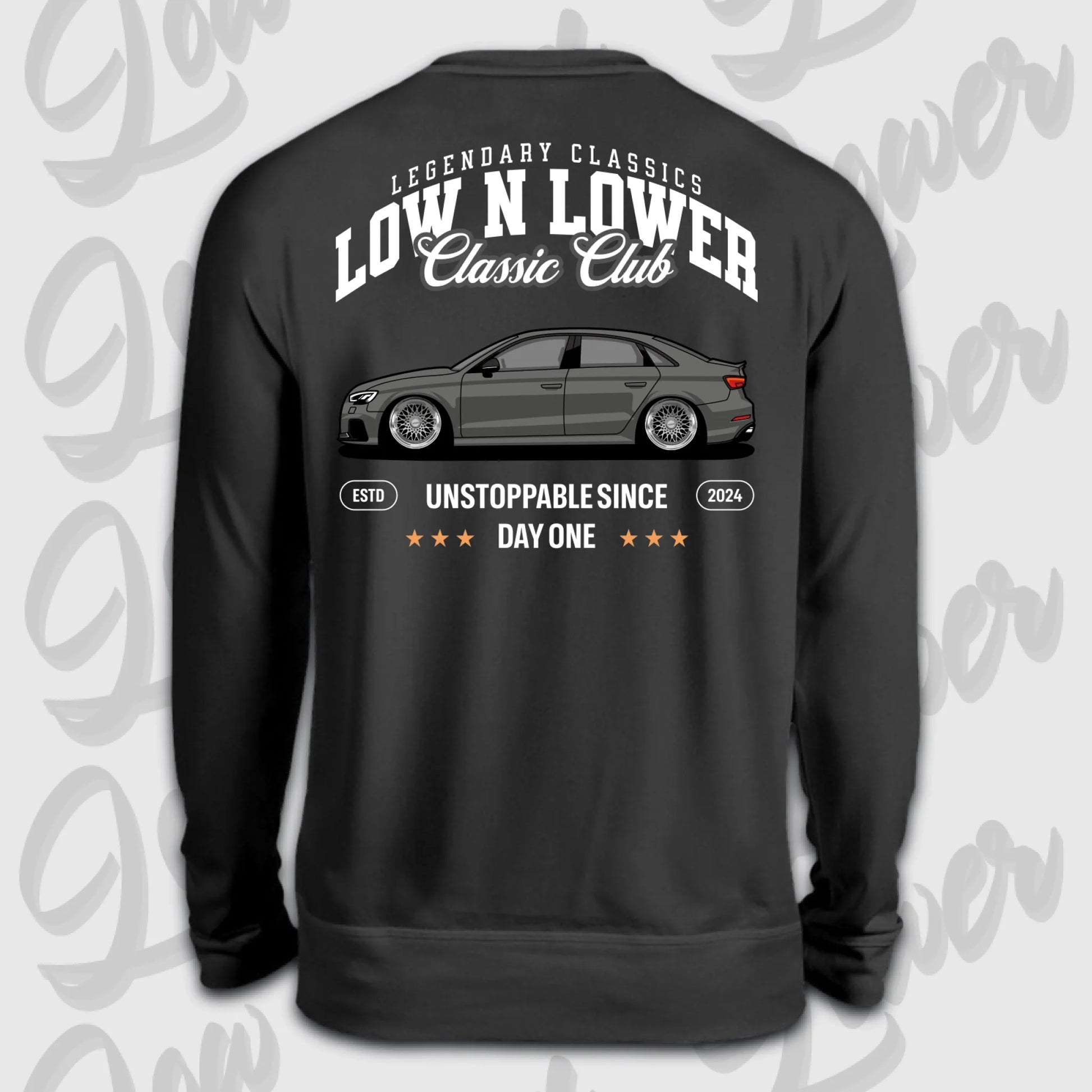 Sweater schwarz back