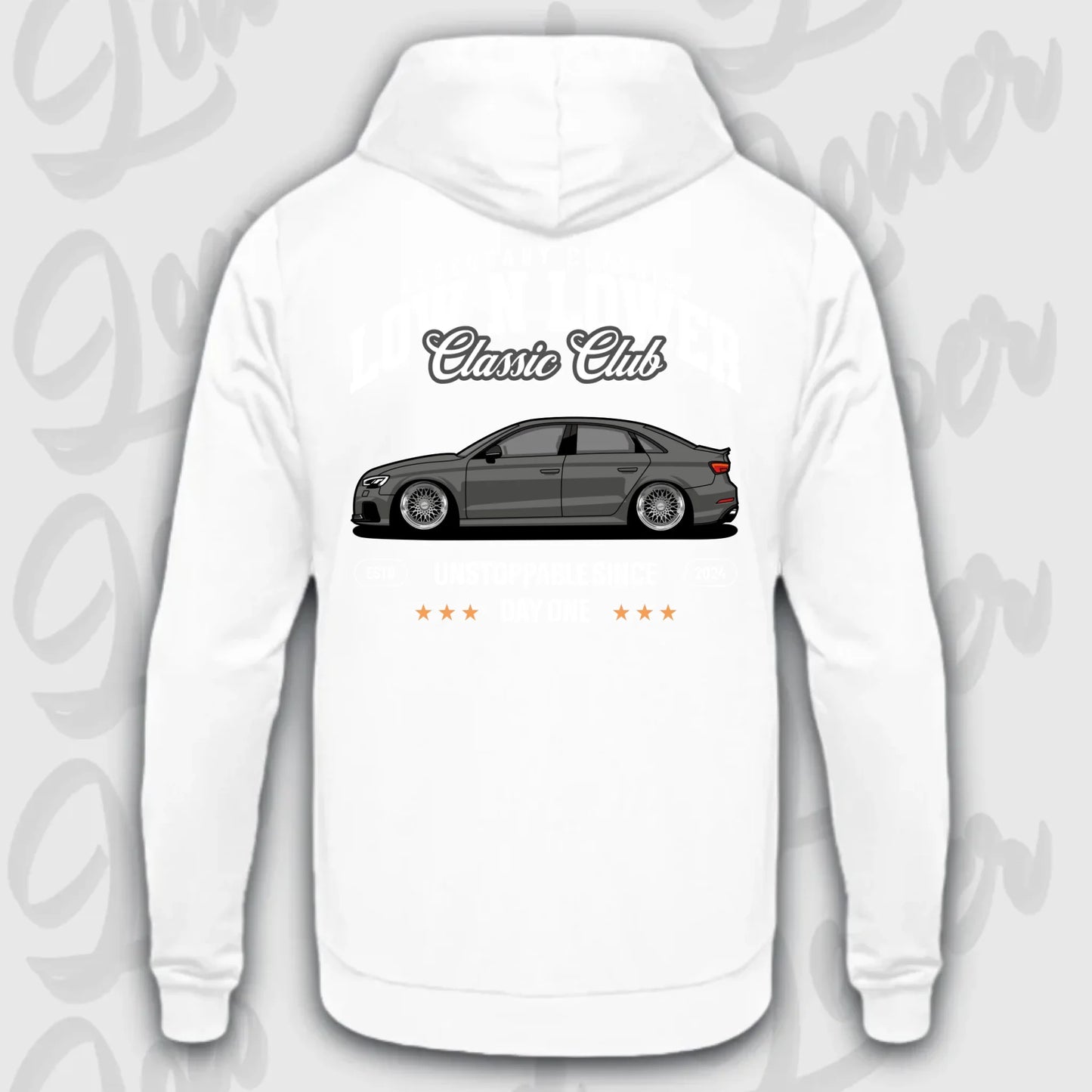 Mockup Stand hoodie teeinblue - Shirt stand 2