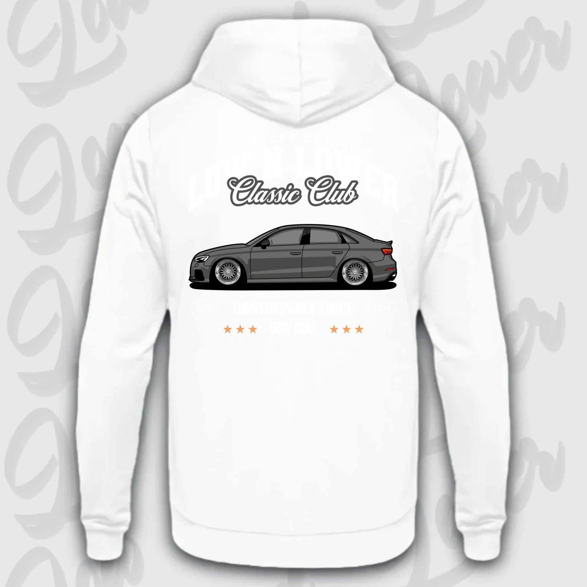 Mockup Stand hoodie teeinblue - Shirt stand 2