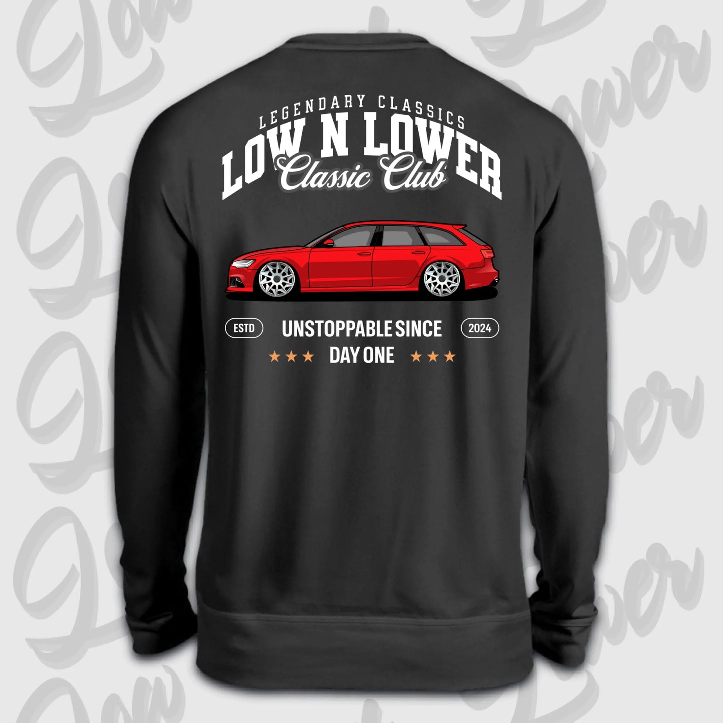 Sweater schwarz back