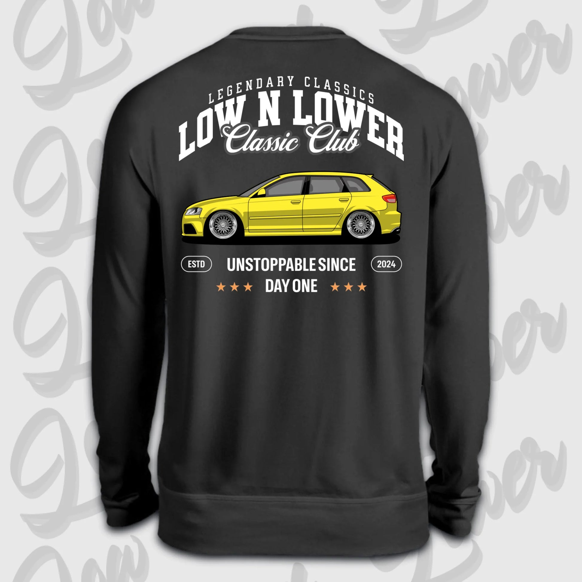 Sweater schwarz back