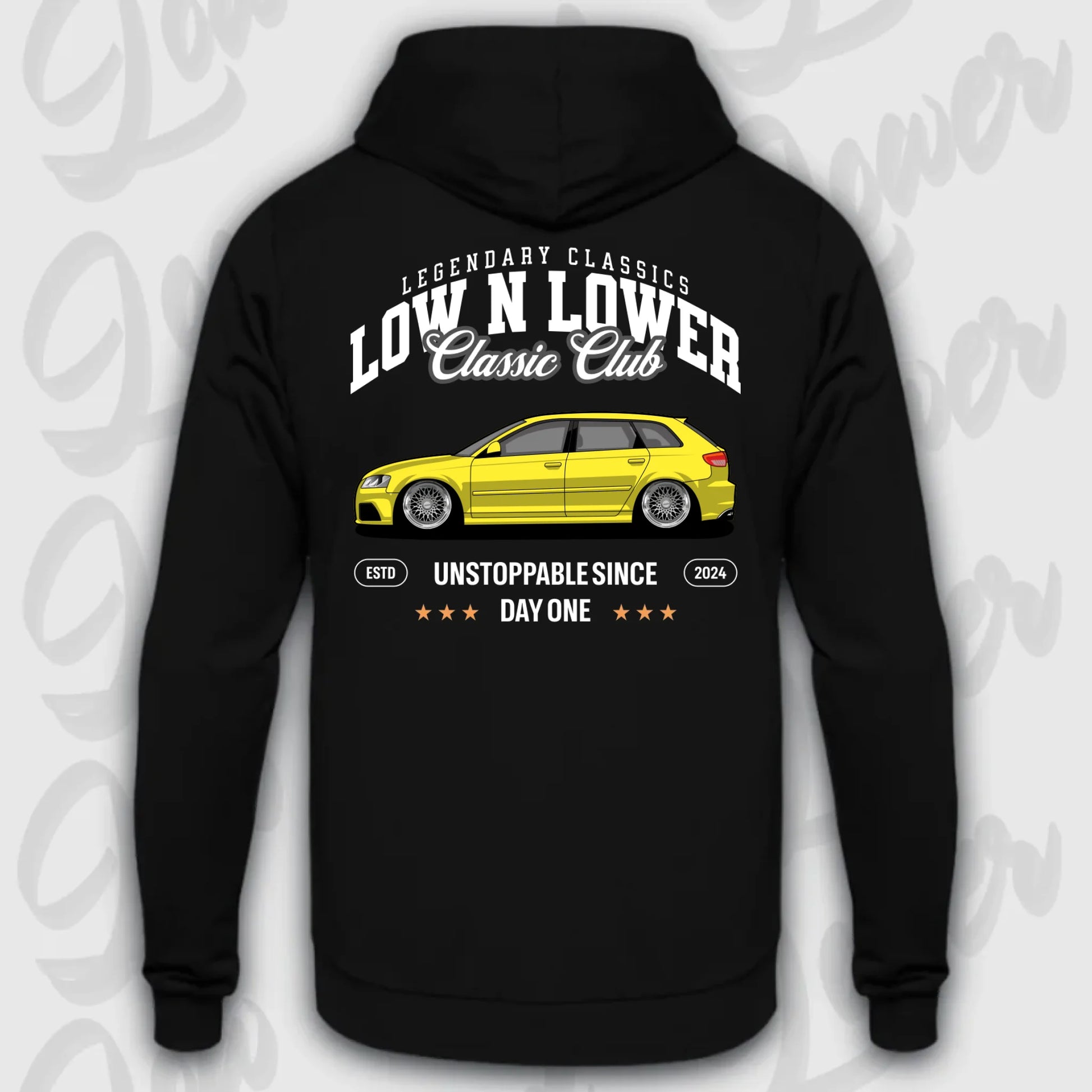 Mockup Stand hoodie teeinblue -      