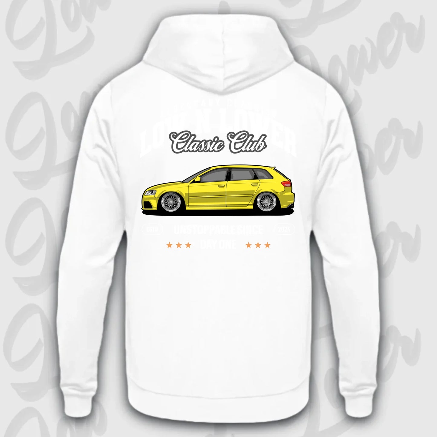 Mockup Stand hoodie teeinblue - Shirt stand 2