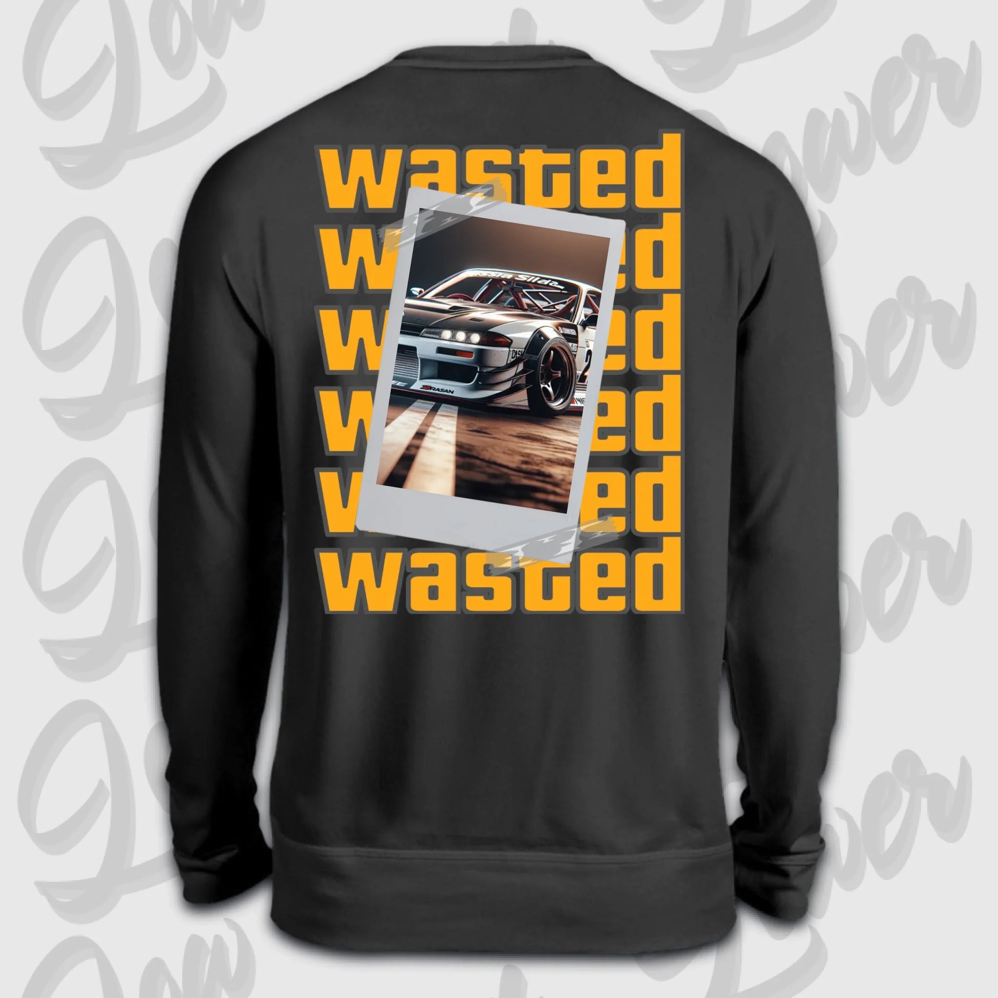 Sweater schwarz back