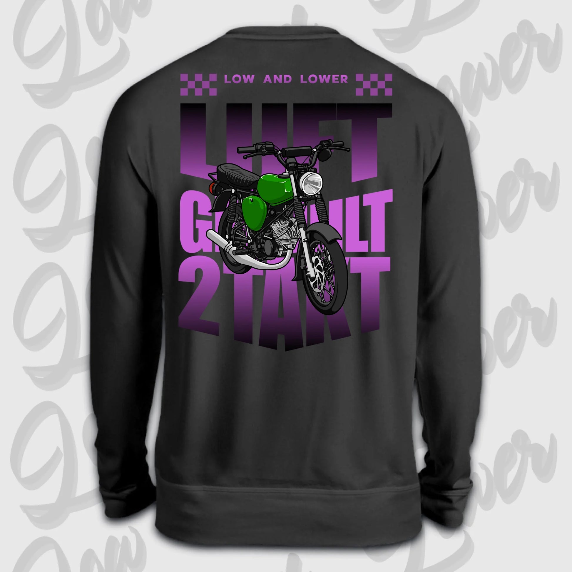 Sweater schwarz back