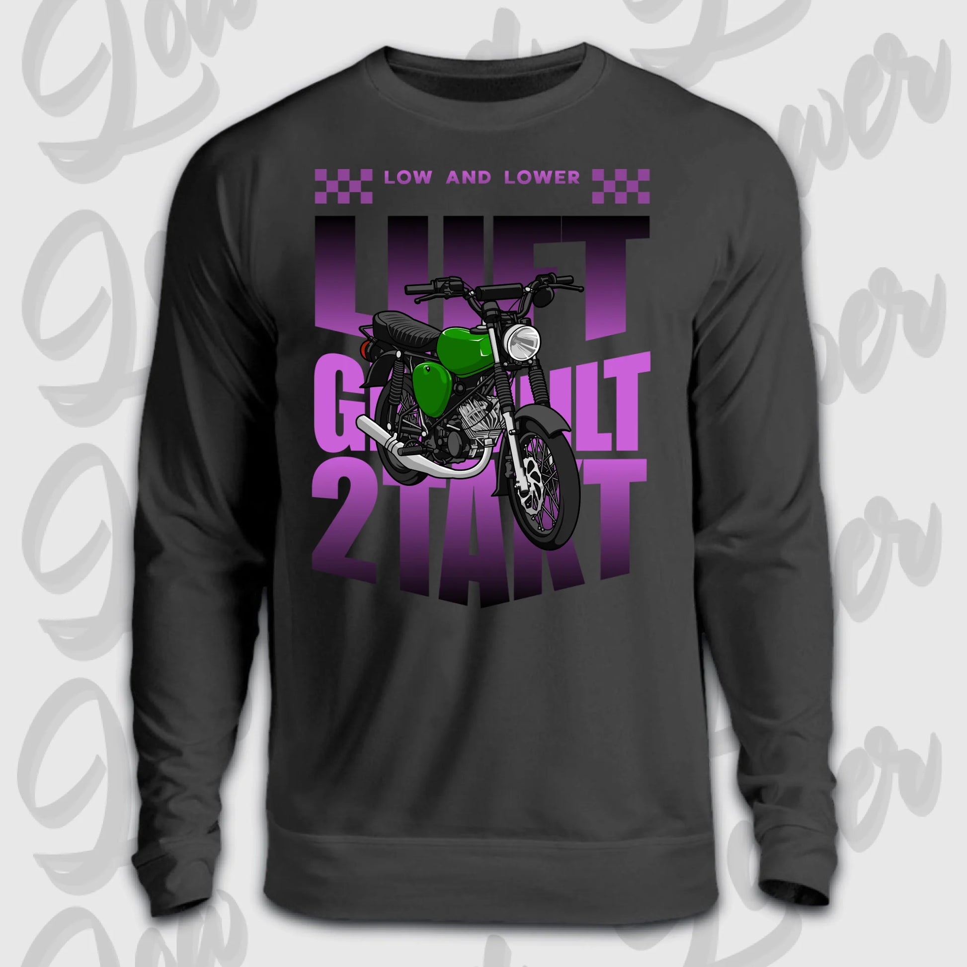 Sweater Front schwarz 