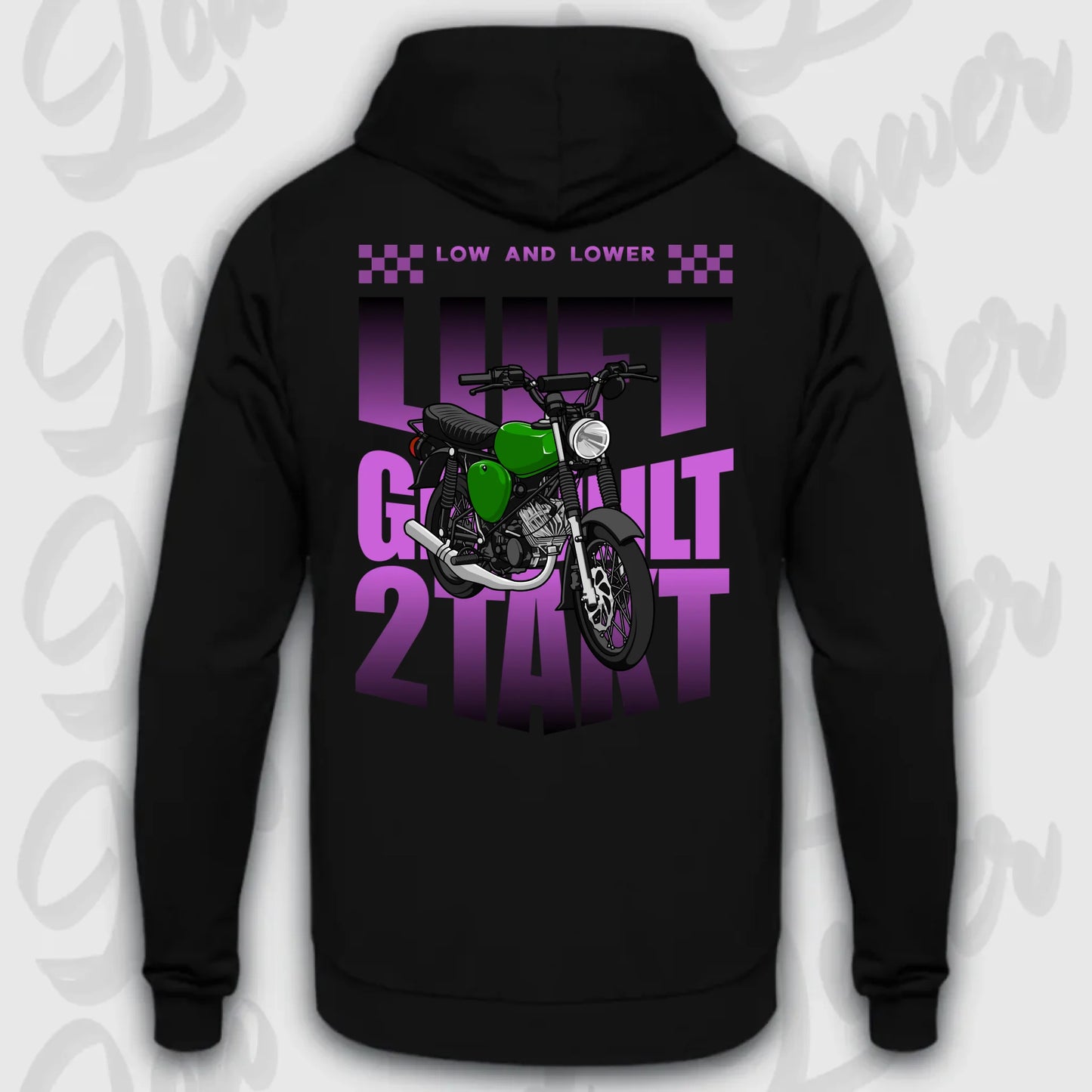 Mockup Stand hoodie teeinblue -      