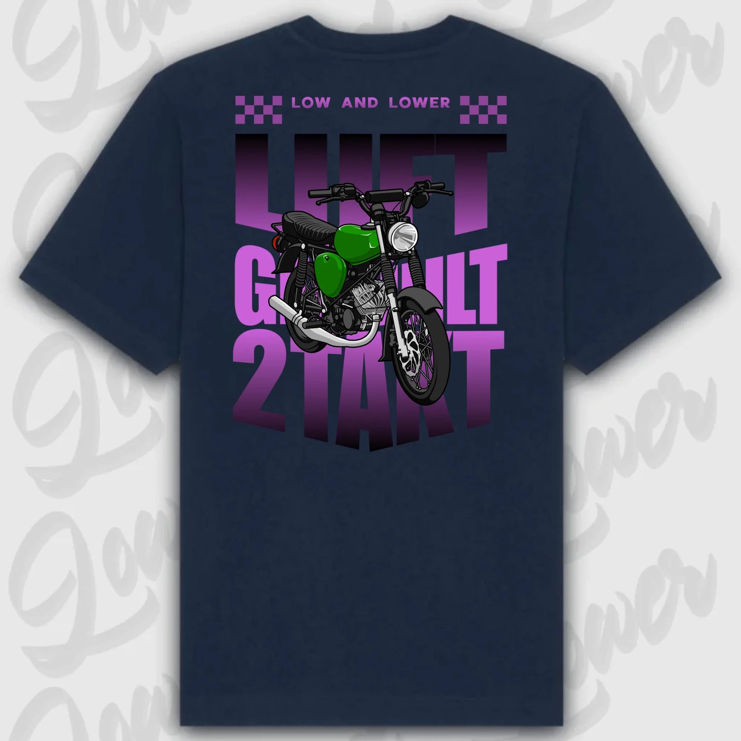 Mockup Stand shirt teeinblue - shirt 5