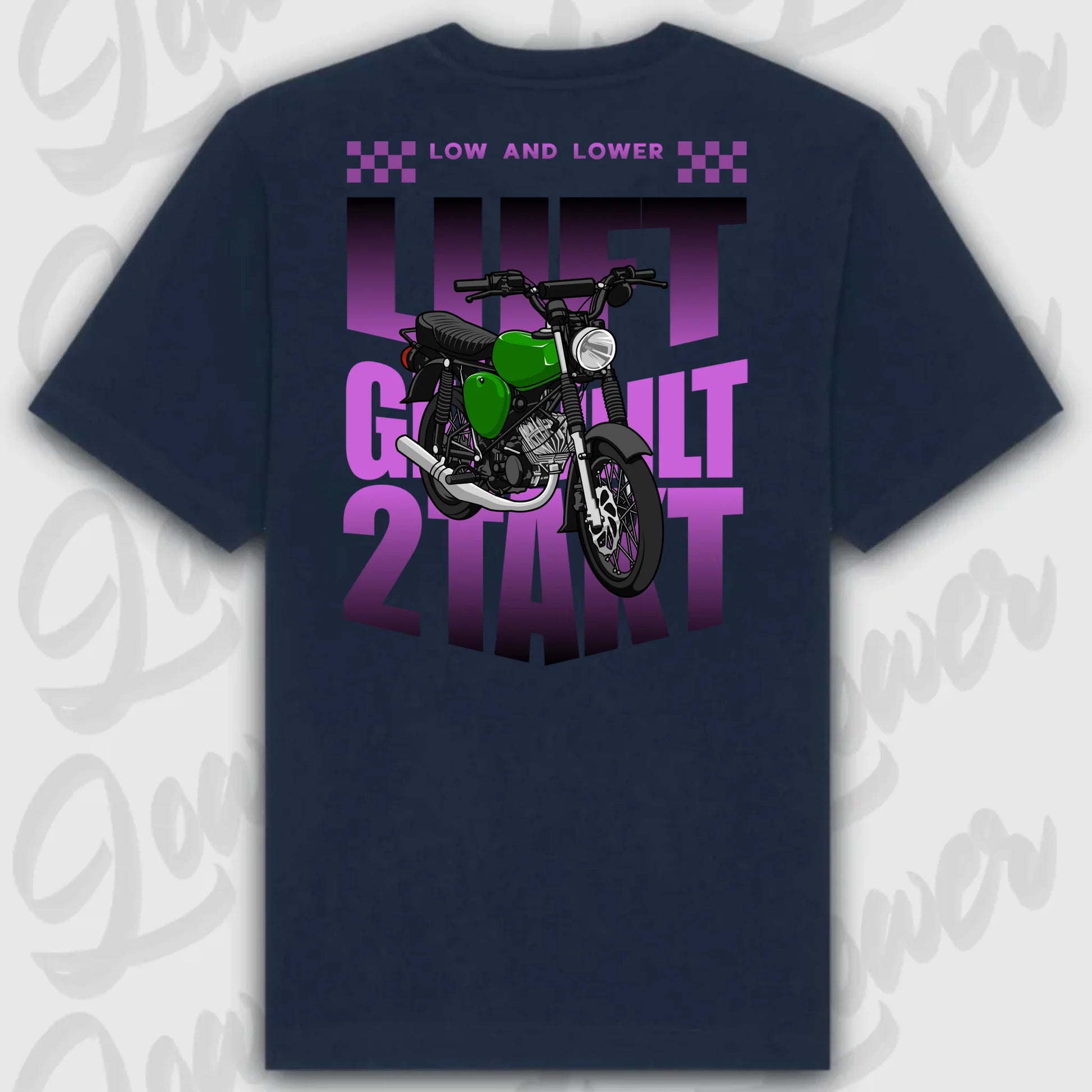 Mockup Stand shirt teeinblue - shirt 5