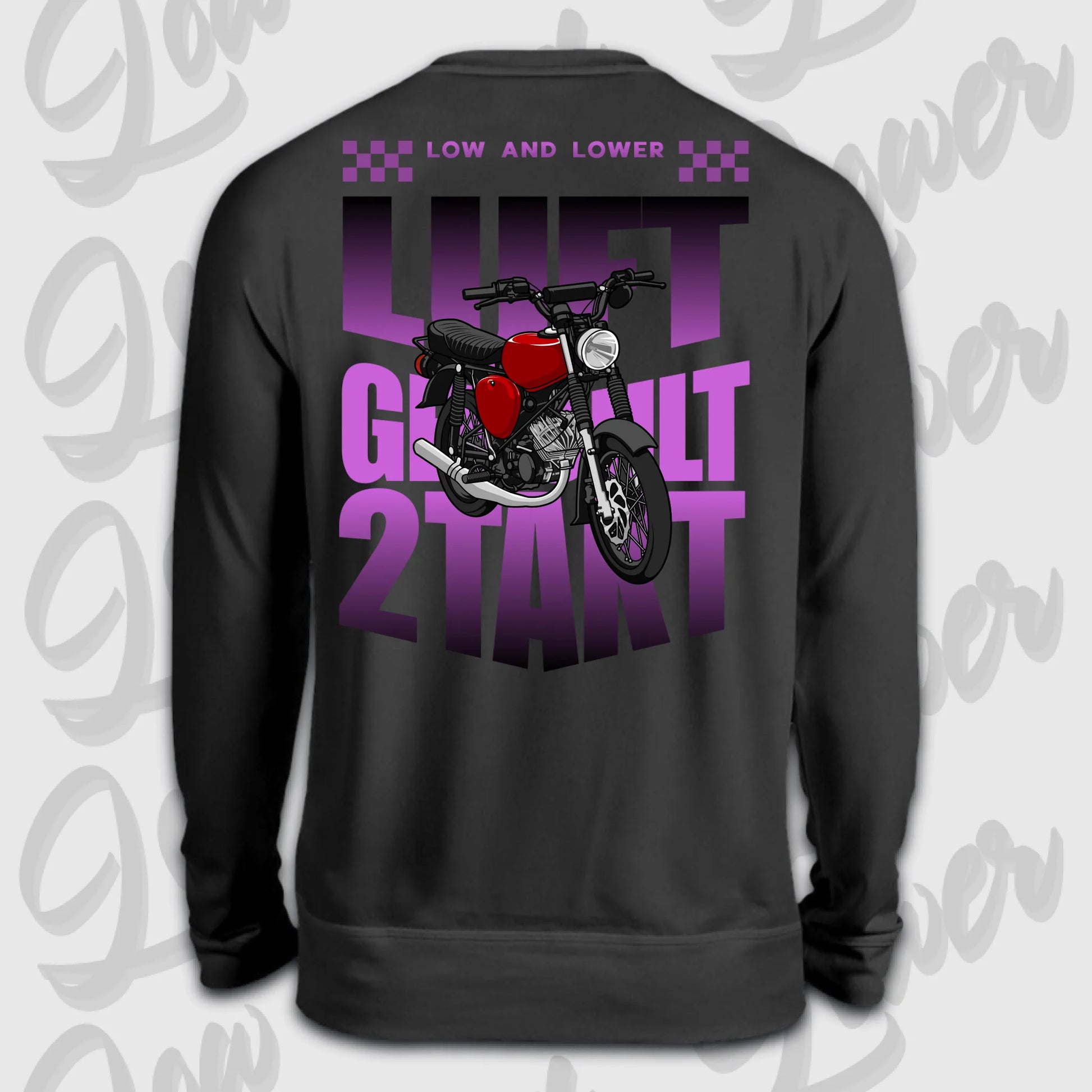 Sweater schwarz back